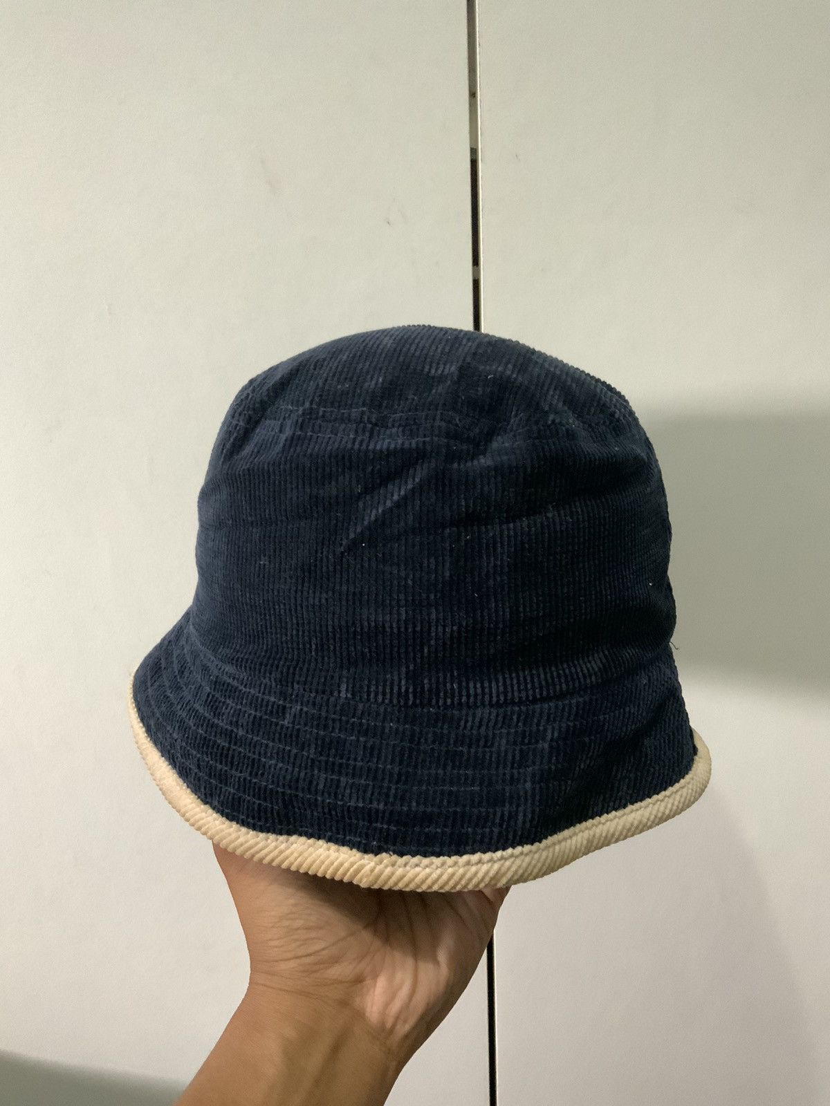 Japanese Brand Unbranded Corduroi Indigo Archive Hat Size ONE SIZE - 3 Thumbnail