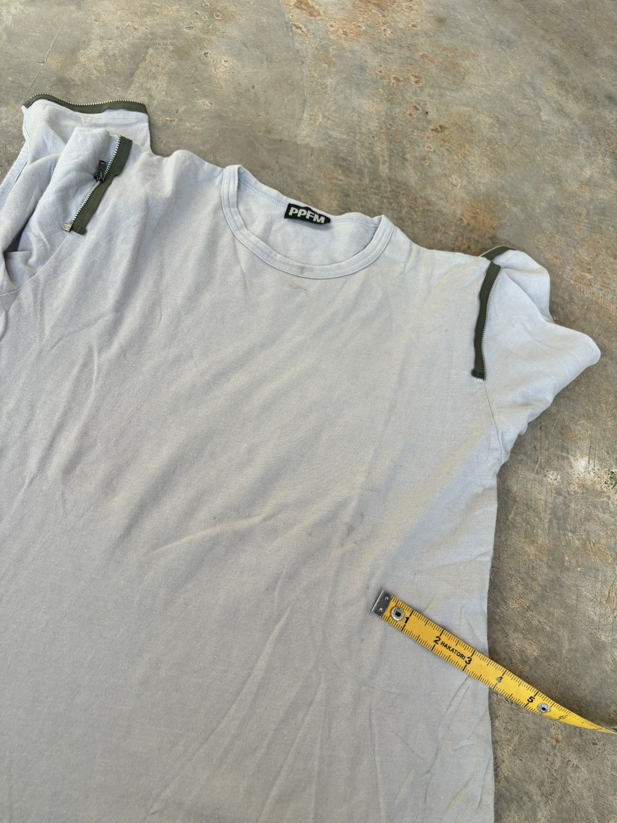 PPFM Y2k PPFM hand zipper Tshirt Size US M / EU 48-50 / 2 - 11 Thumbnail