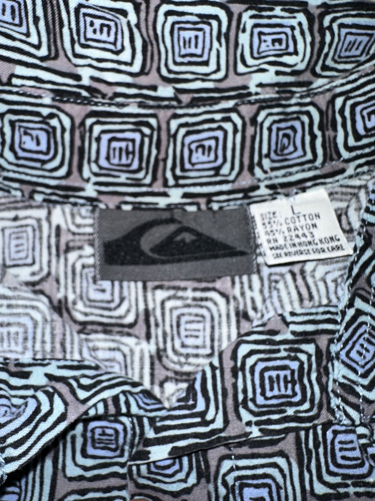 Quiksilver Vintage Quiksilver Button Up Shirt Size US L / EU 52-54 / 3 - 5 Thumbnail
