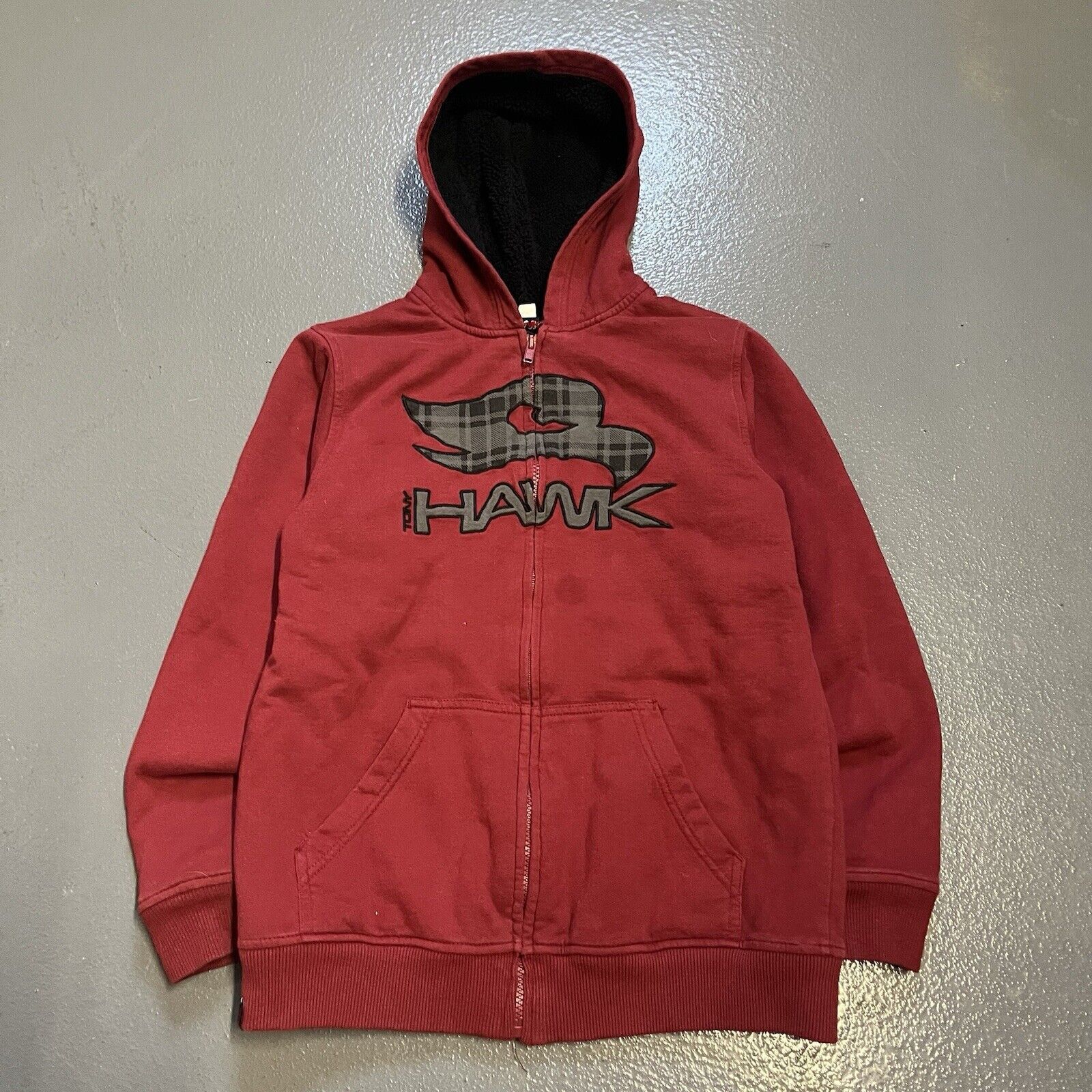 Vintage Y2K Tony Hawk zip factory up hoodie