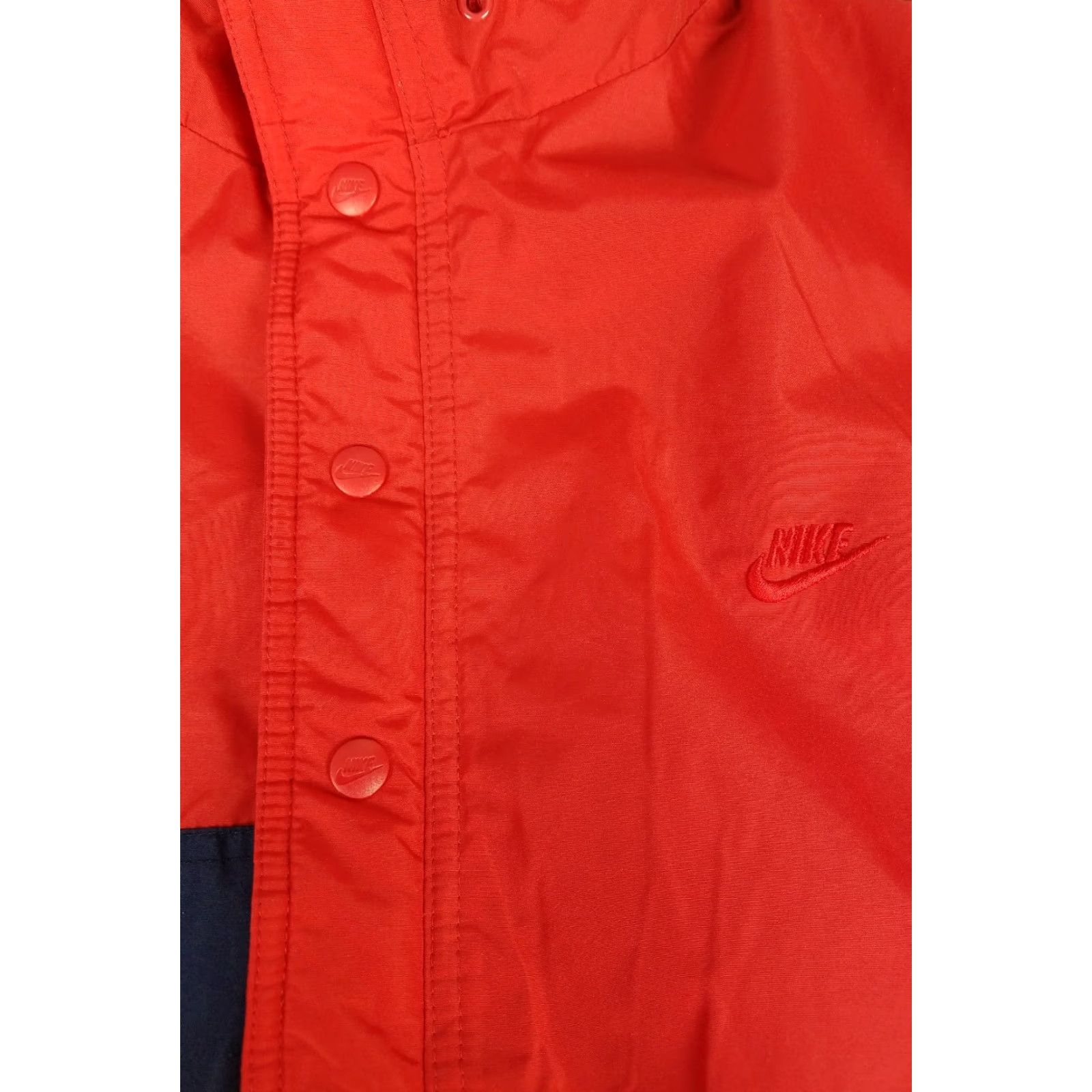 Nike VINTAGE Nike Air 80s Windbreaker Jacket Mens L Red 80s Nike Air Vintage Bomber Pullover Size US L / EU 52-54 / 3 - 8 Thumbnail