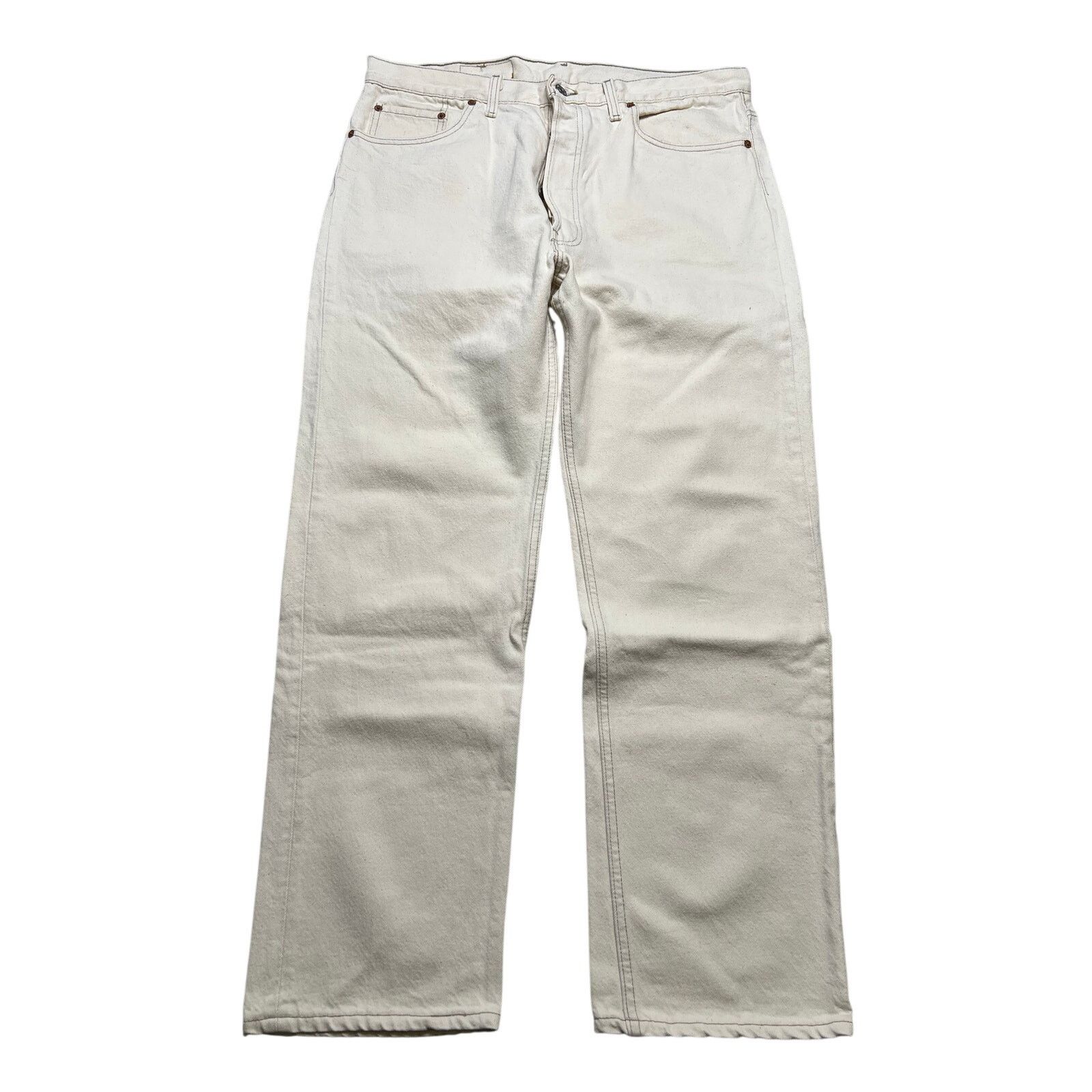 Levi's Levis 501 Vintage 90s USA XX Straight Leg 38x30 Act 36x30 Size US 38 / EU 54 - 2 Thumbnail