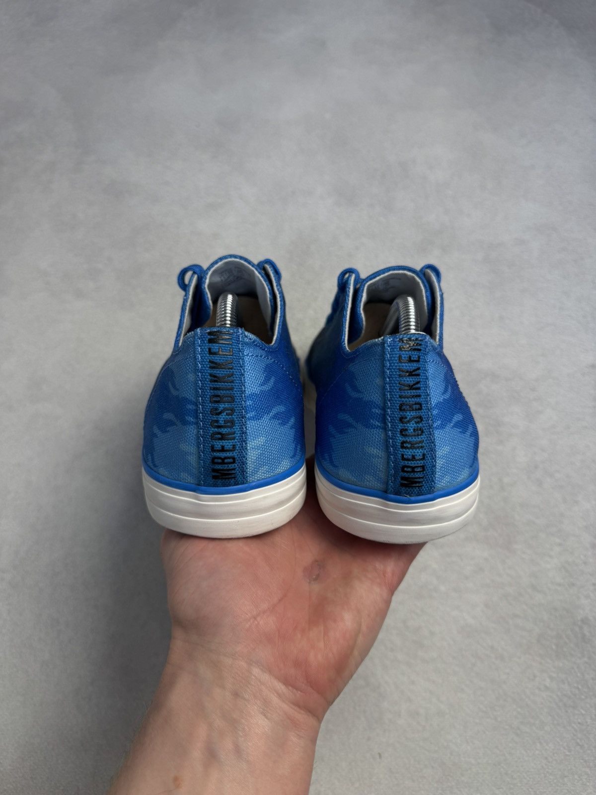 Dirk Bikkembergs Dirk Bikkembergs X Fedez Farnell Sneakers blue canvas US9,5 Size US 9.5 / EU 42-43 - 4 Thumbnail
