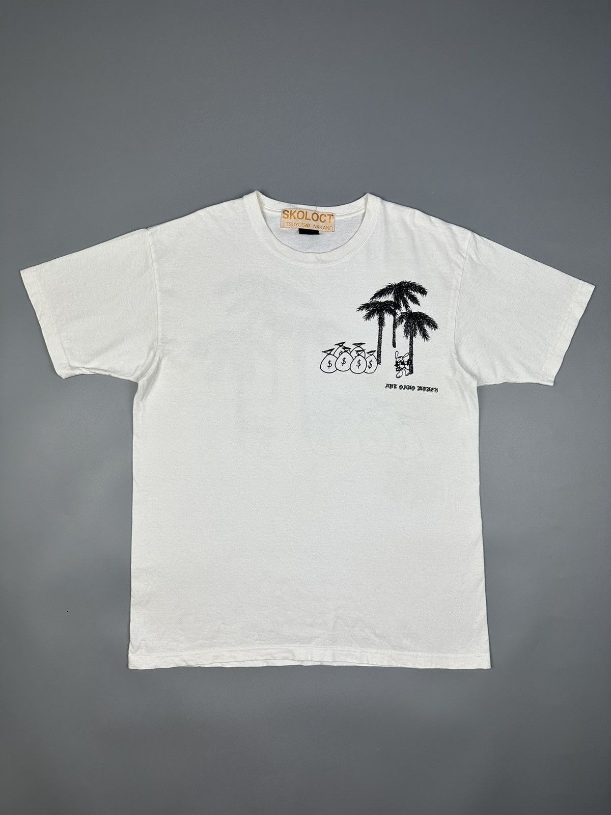 Japanese Brand × Skoloct Scoloct Tsuyos Nakano The Gang Money Tees Size US XXL / EU 58 / 5 - 1 Thumbnail
