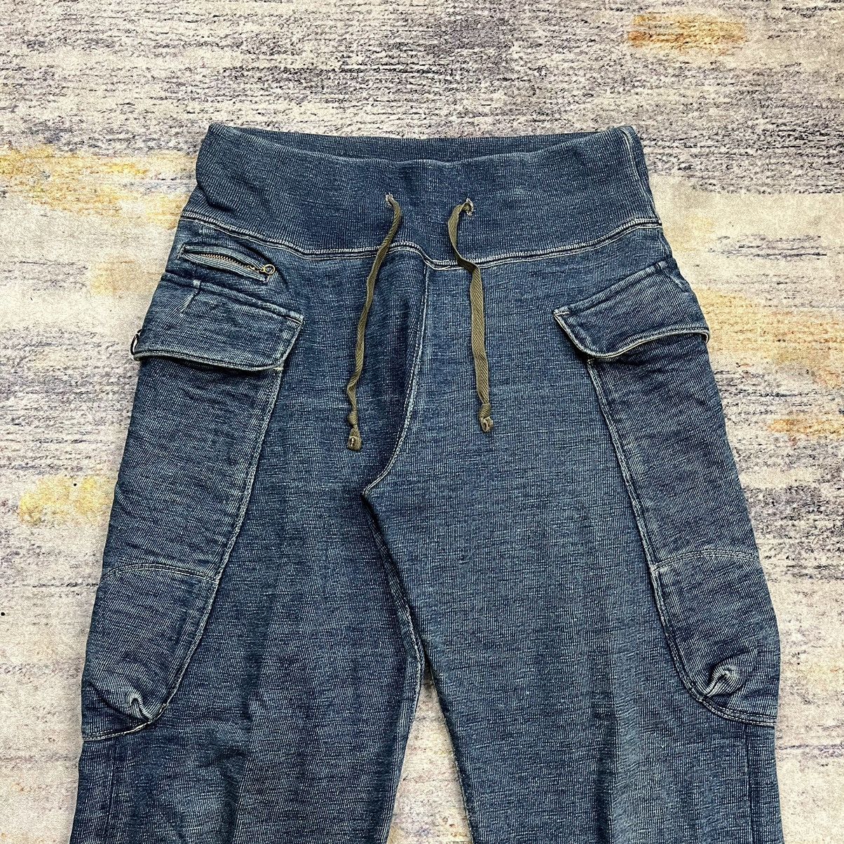 Kapital Kapital indigo big pocket cargo sweat pants Size US 32 / EU 48 - 5 Thumbnail