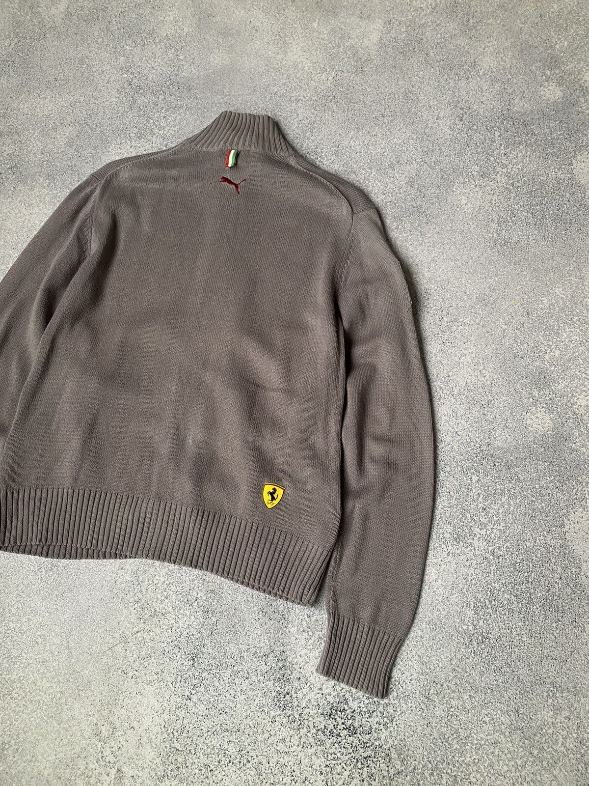 Ferrari × Vintage Vintage Puma Ferrari Racing Zip Sweater Size US M / EU 48-50 / 2 - 11 Thumbnail