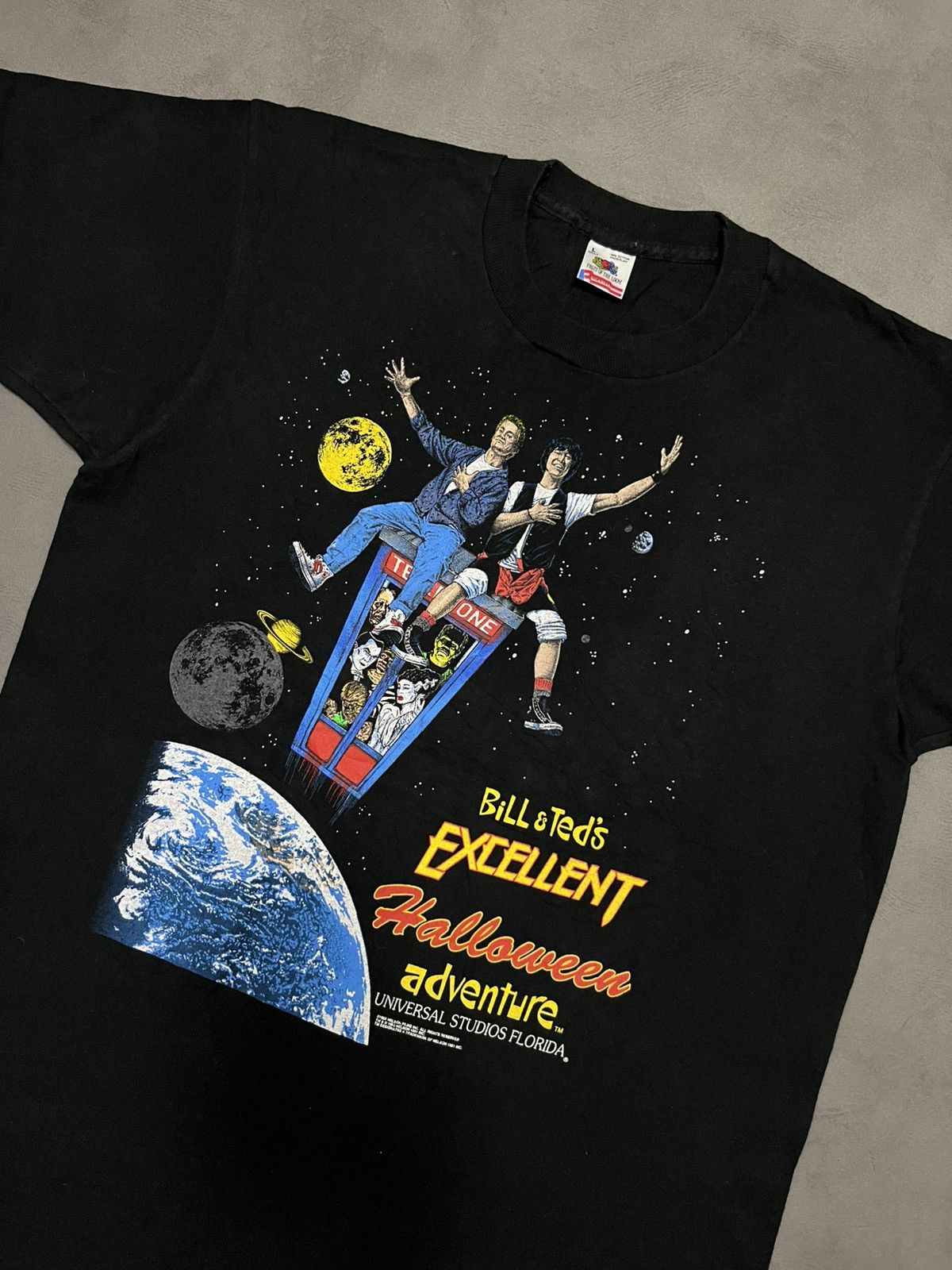 Universal Studios Vintage 1992 rare bill & Ted’s excellent Halloween adventure Size US L / EU 52-54 / 3 - 1 Thumbnail
