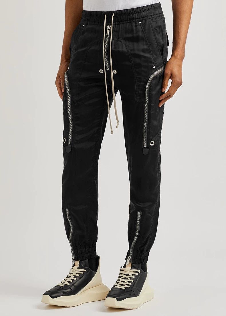 Rick Owens Rick Owens Zipper Drawstring Long Pants-2506 Size US 44 / EU 60 - 2 Thumbnail