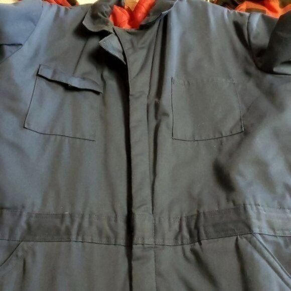 Dickies Dickies Quilted Insulated Blue Pocketed Zippered Full Sz. 42 Size US L / EU 52-54 / 3 - 12 Thumbnail