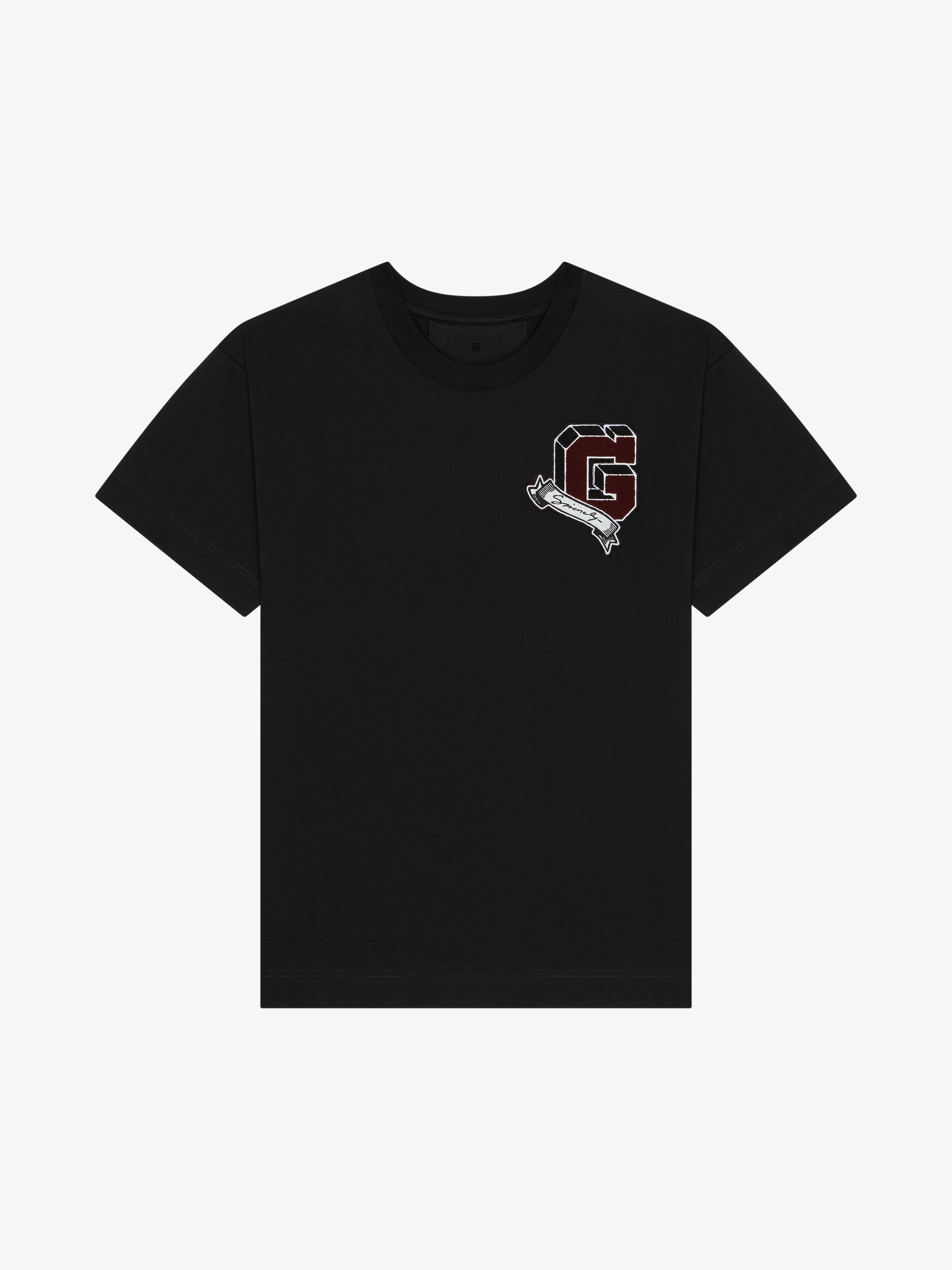 Givenchy o1w1db10326 Regular T-Shirt in Black Size US XXL / EU 58 / 5 - 1 Thumbnail