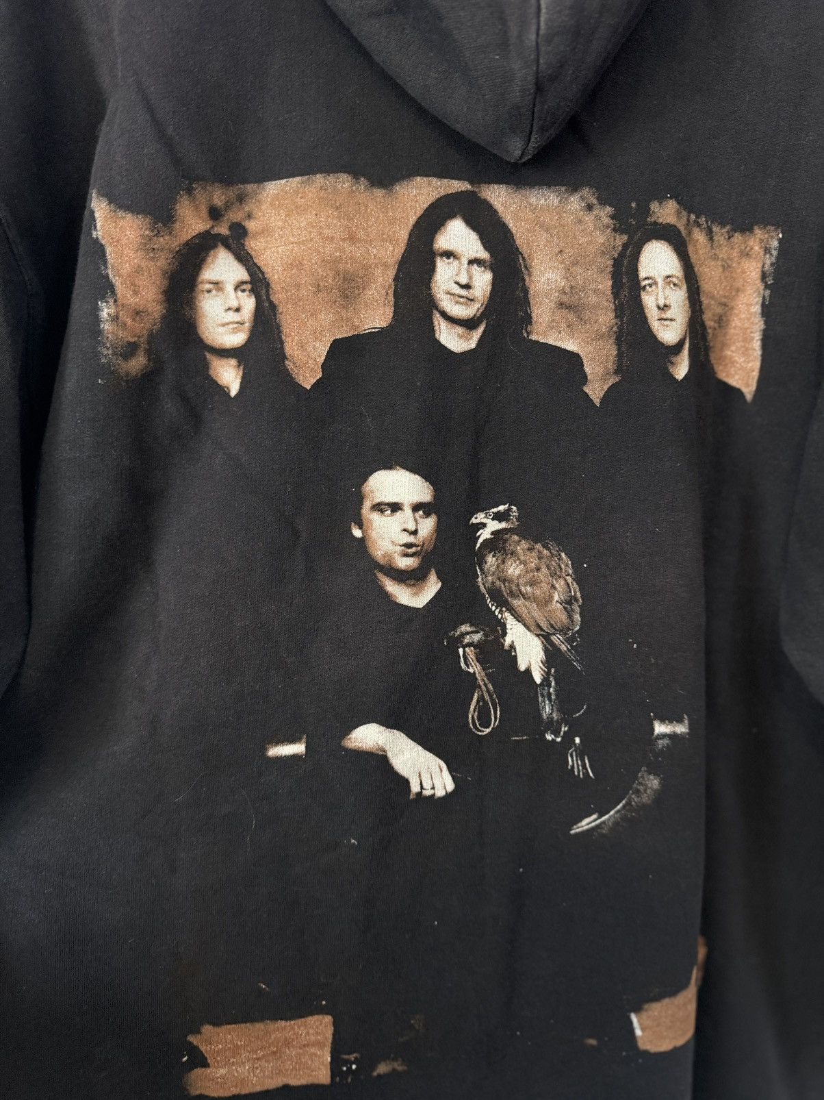 Band Tees Vintage 90s Blind Guardian Mirror Mirror black hoodie Size US XL / EU 56 / 4 - 6 Thumbnail