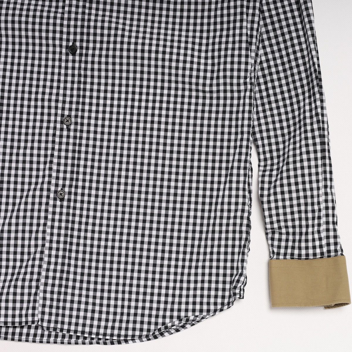 Givenchy Givenchy Plaid Check Oxford Shirt Collar Long Sleeve White Size US L / EU 52-54 / 3 - 6 Thumbnail