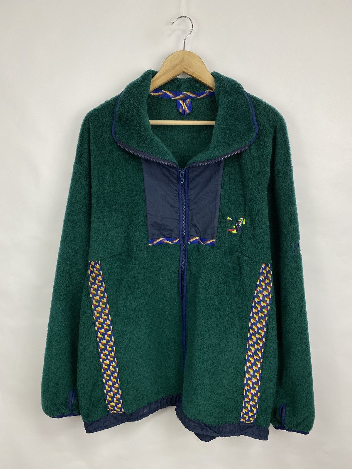 Helly Hansen 🇨🇭 Vintage 90s Helly Hansen Retro Zip Fleece Rare Hype Y2K Size US XL / EU 56 / 4 - 3 Thumbnail
