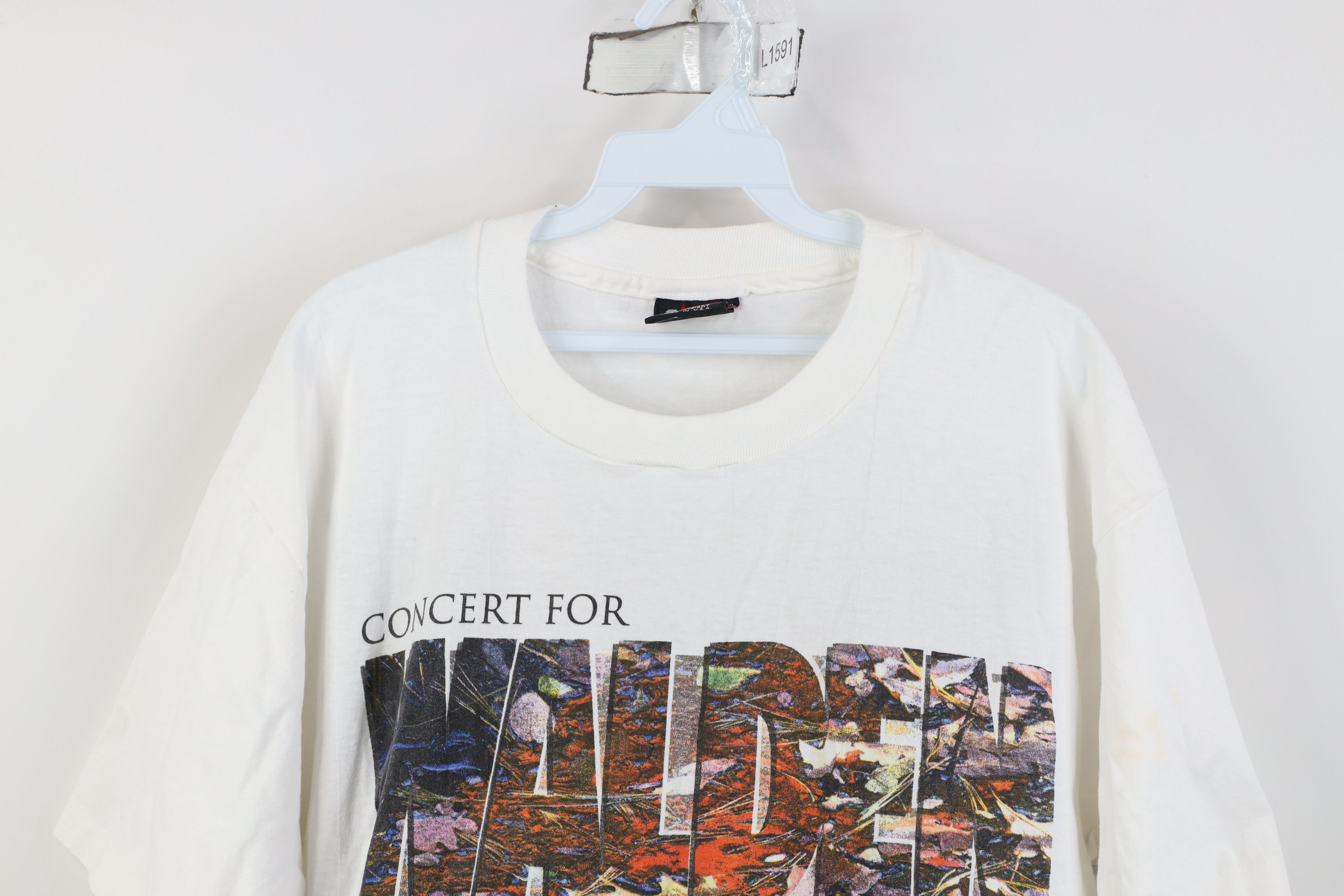 Vintage Vintage 90s Walden Woods Aerosmith Elton John T-Shirt USA Size US XL / EU 56 / 4 - 2 Thumbnail