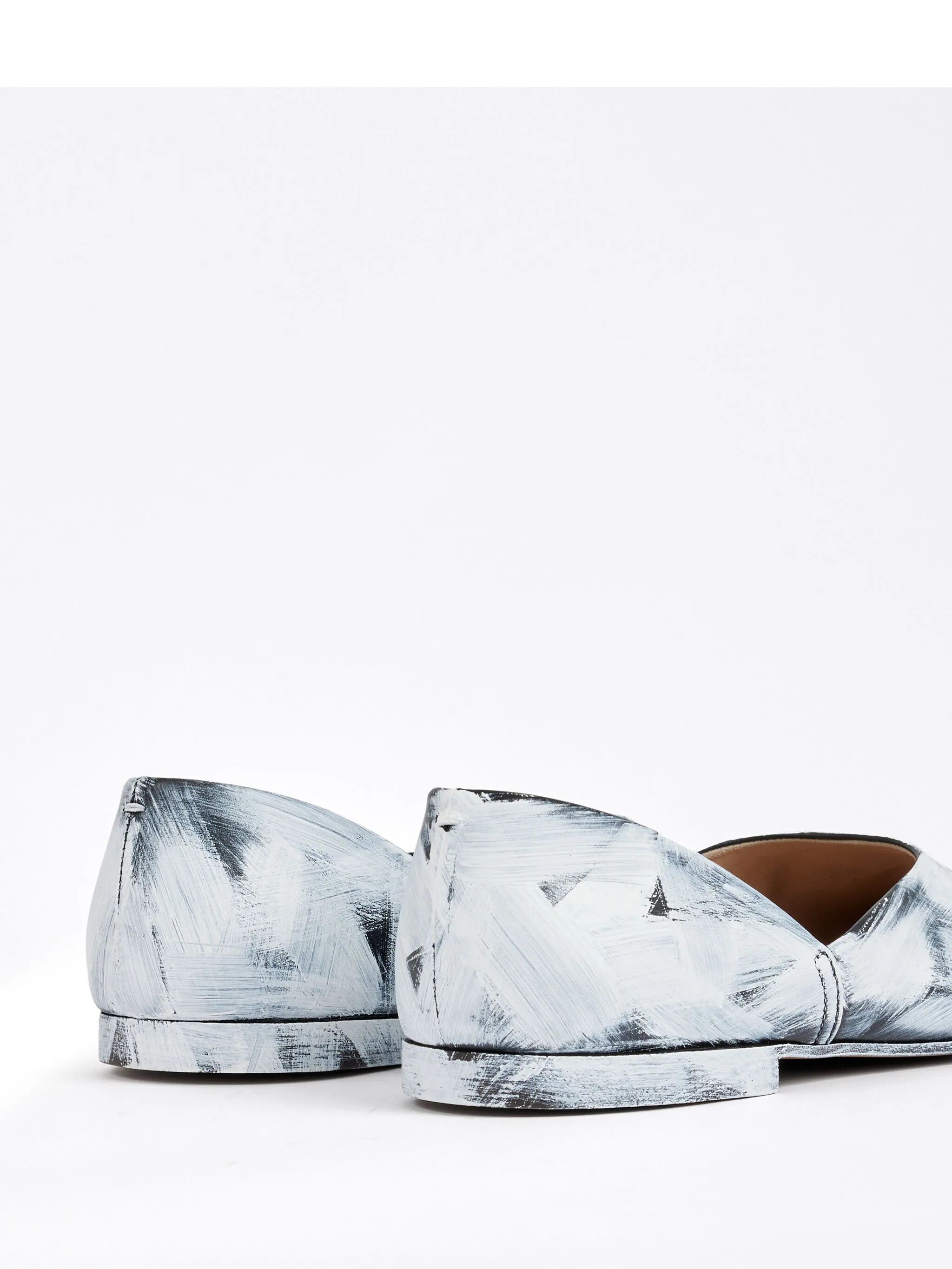 Maison Margiela o1w1db11225 Louvre Greca Loafers in White/Black Size US 10 / EU 43 - 5 Thumbnail