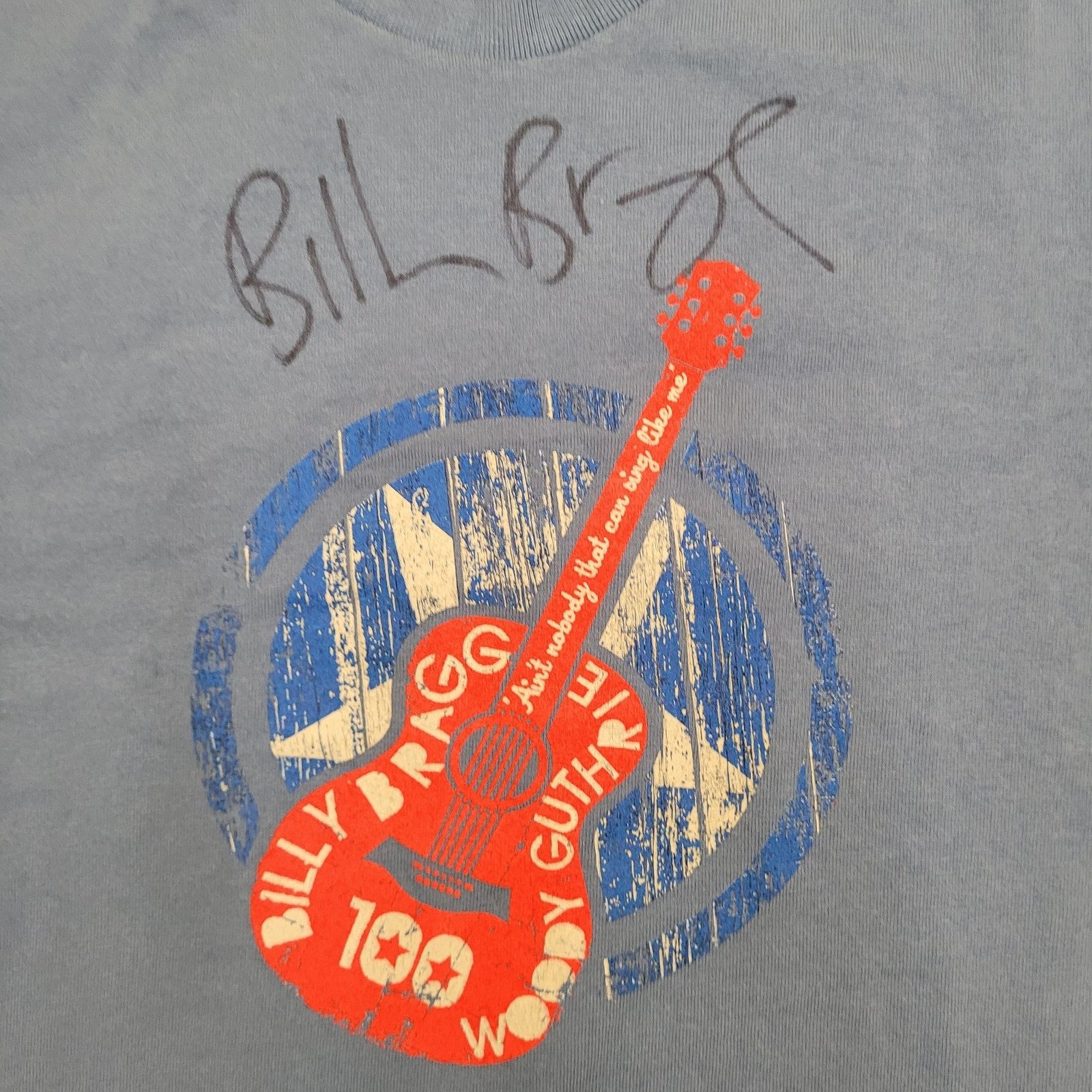 Other Vintage Billy-Bragg Shirt Small 18x25 Signed USA Size US S / EU 44-46 / 1 - 2 Thumbnail