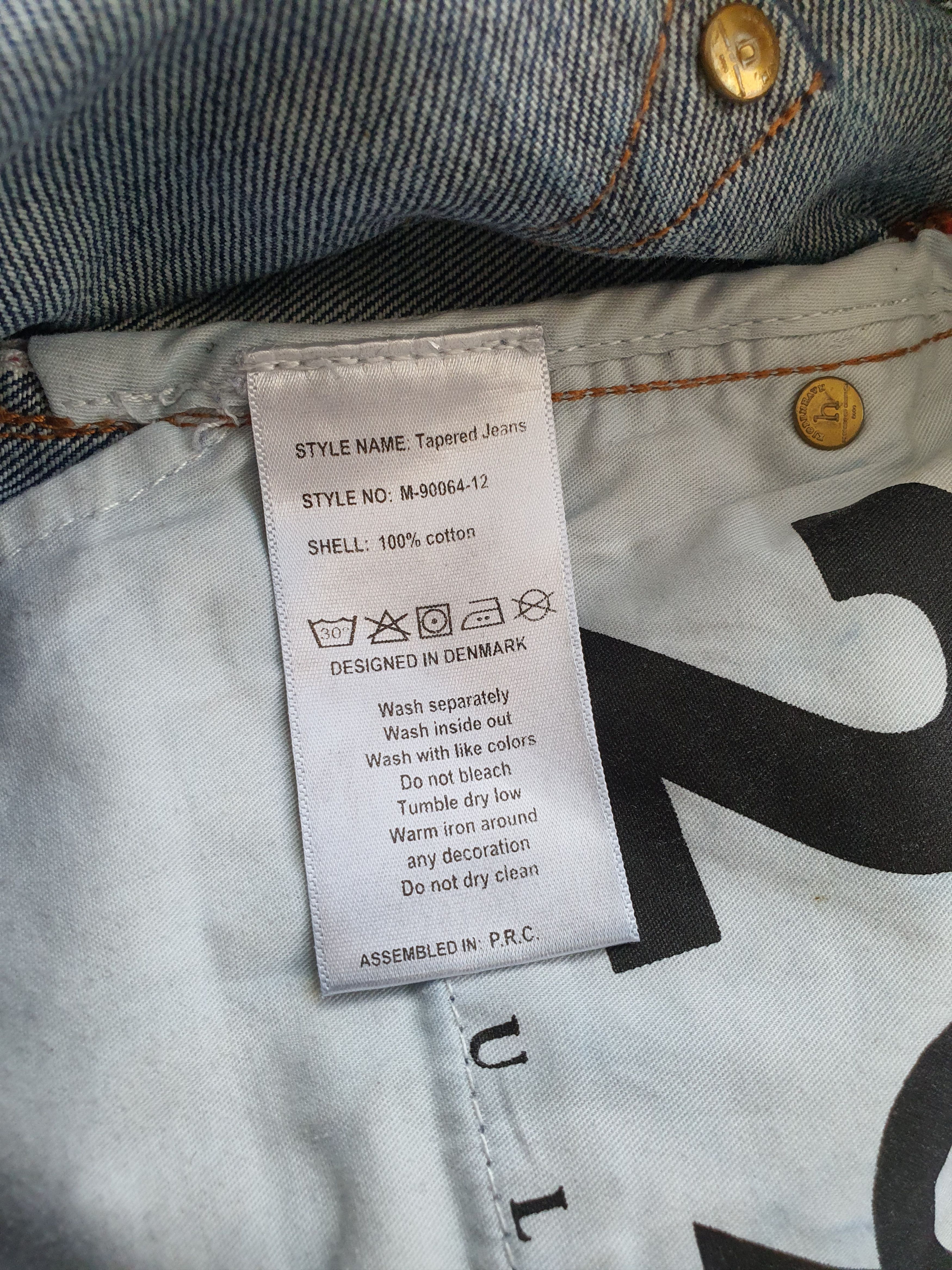 Han Kjobenhavn ''TAPERED JEANS'' (M-90064-12) - Selvedge - Japanese Fabric Size US 29 - 6 Thumbnail