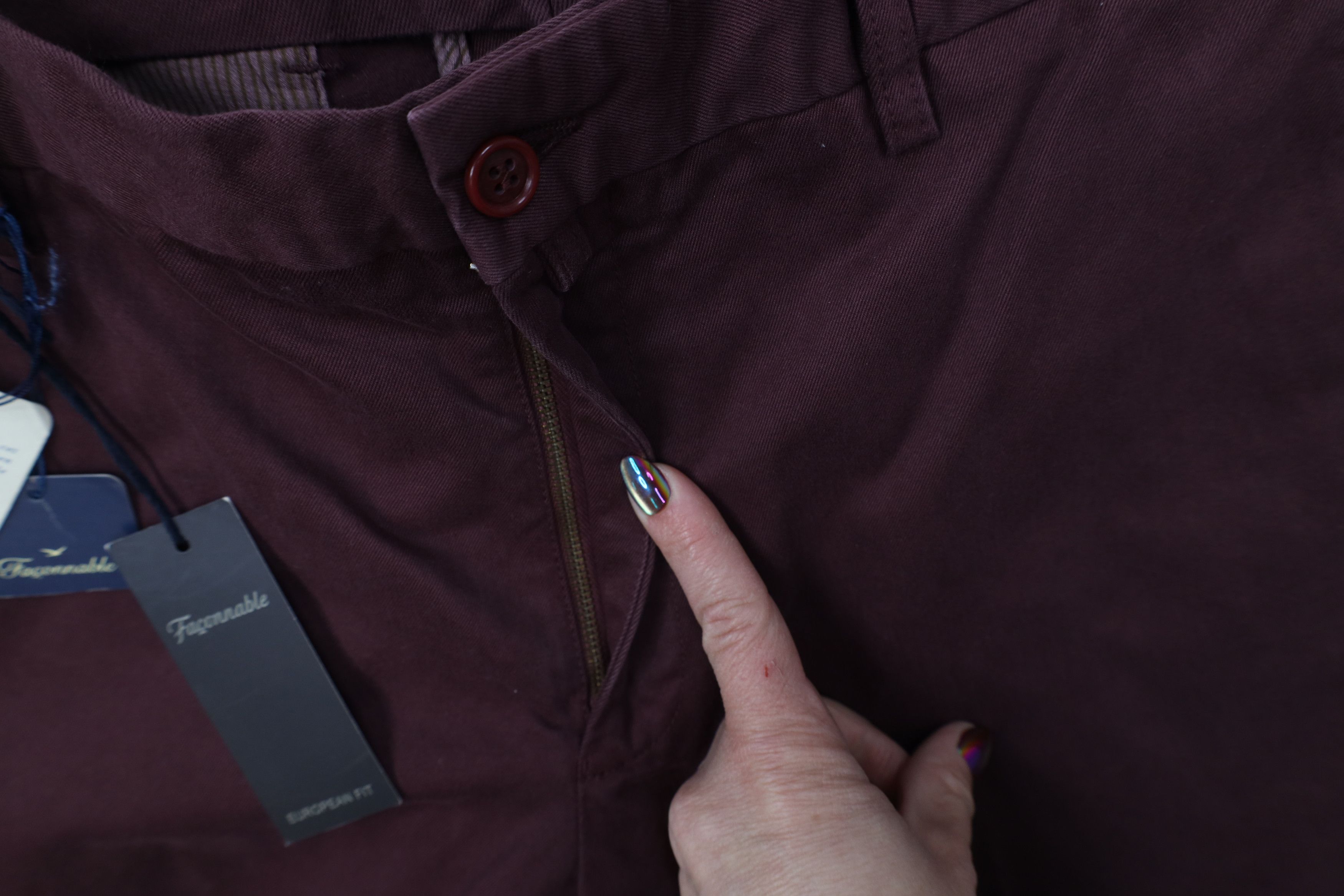 Faconnable Deadstock Faconnable Fit Heavyweight Chino Pants Trousers Size US 36 / EU 52 - 8 Thumbnail