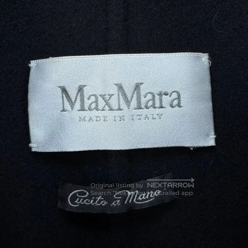 Max Mara MaxMara Black Wool Coat for Women . Size S / US 4 / IT 40 - 5 Thumbnail