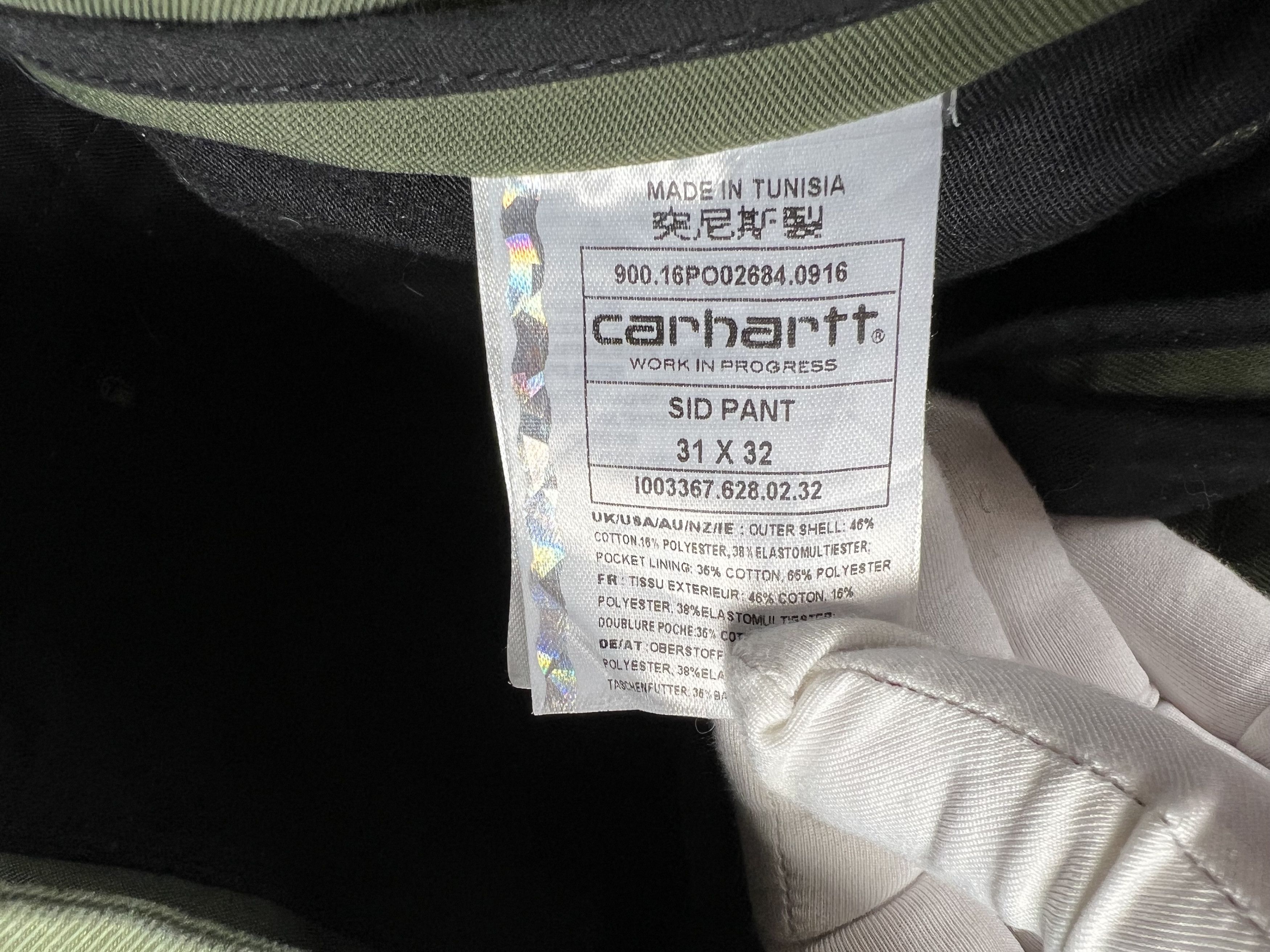 Carhartt Carhartt Sid Pants 31x32 Size US 31 - 4 Thumbnail