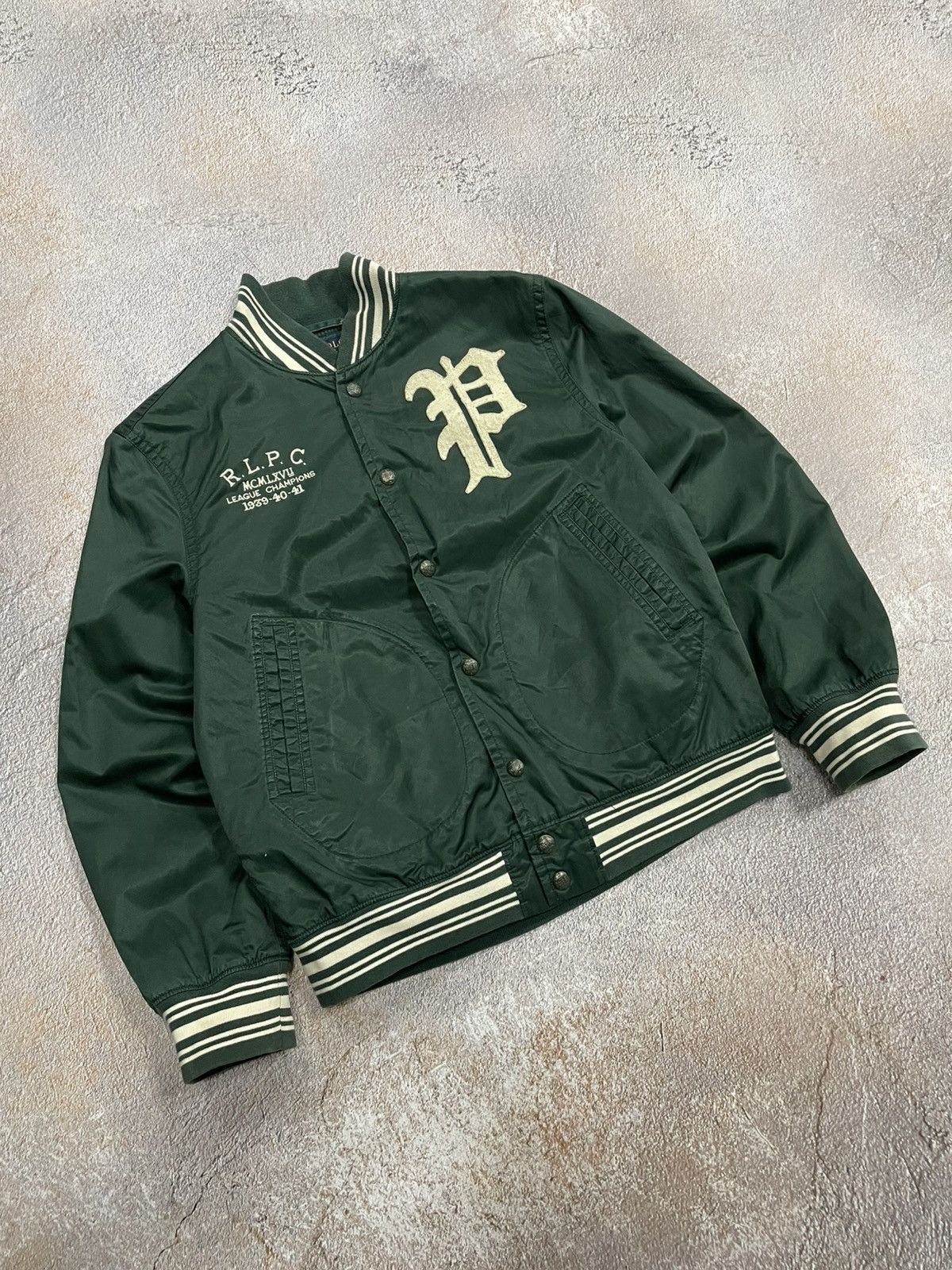 Polo Ralph Lauren Polo Ralph Lauren New York Nylon Bomber Jacket Size US XS / EU 42 / 0 - 1 Thumbnail