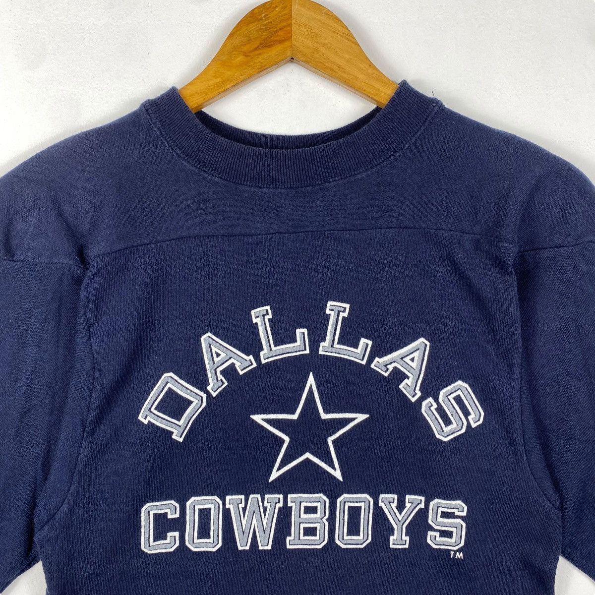 Champion × Vintage Vintage 80's Champion DALLAS COWBOYS Graphic Tee Shirt Small Size US S / EU 44-46 / 1 - 2 Thumbnail