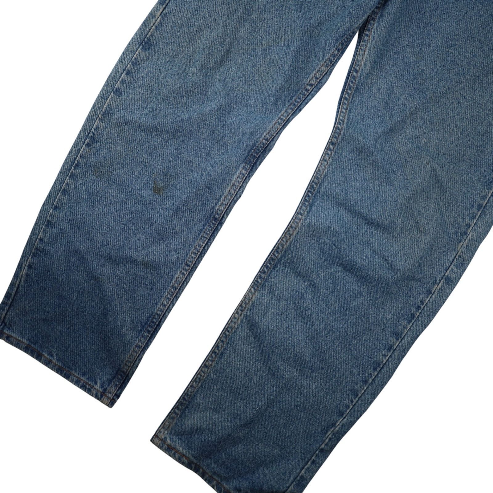 Levi's × Vintage Vintage Levi's 505 Straight Leg Orange Tab Denim Jeans Size US 40 / EU 56 - 4 Thumbnail