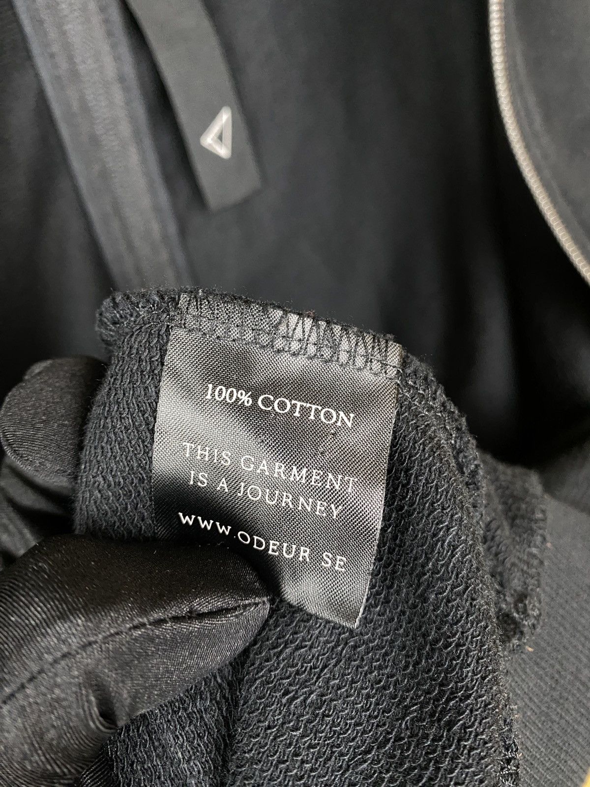 Concepts d'Odeur Odeur Black Zip Hoodie Cotton AW/11 Size US L / EU 52-54 / 3 - 10 Thumbnail