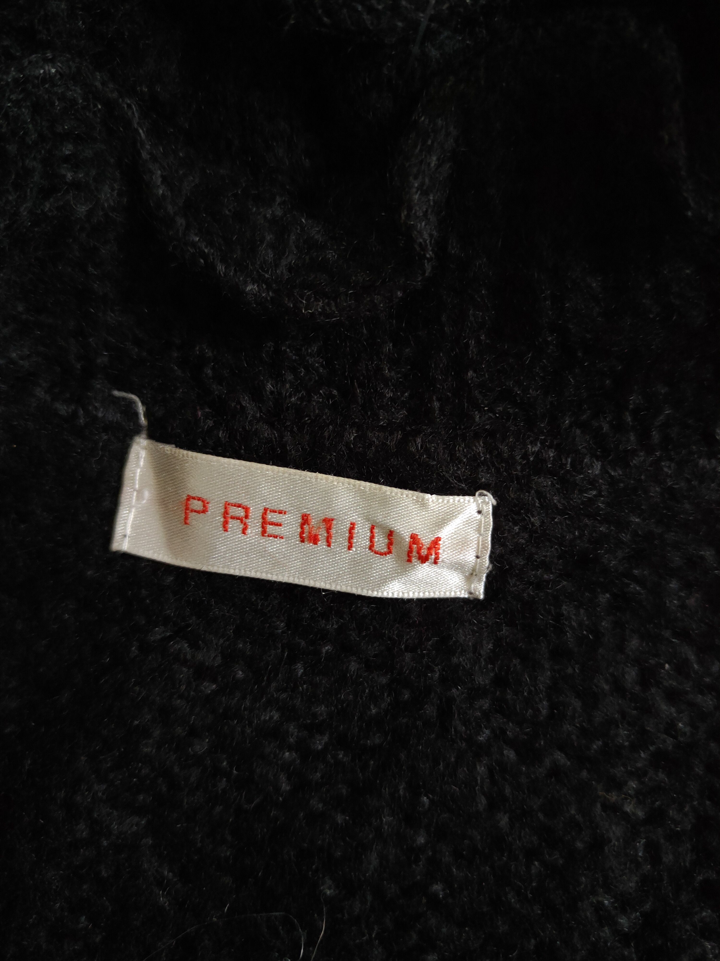 Vintage Premium Black Knitwear Cardigan #S2375 Size M / US 6-8 / IT 42-44 - 11 Thumbnail