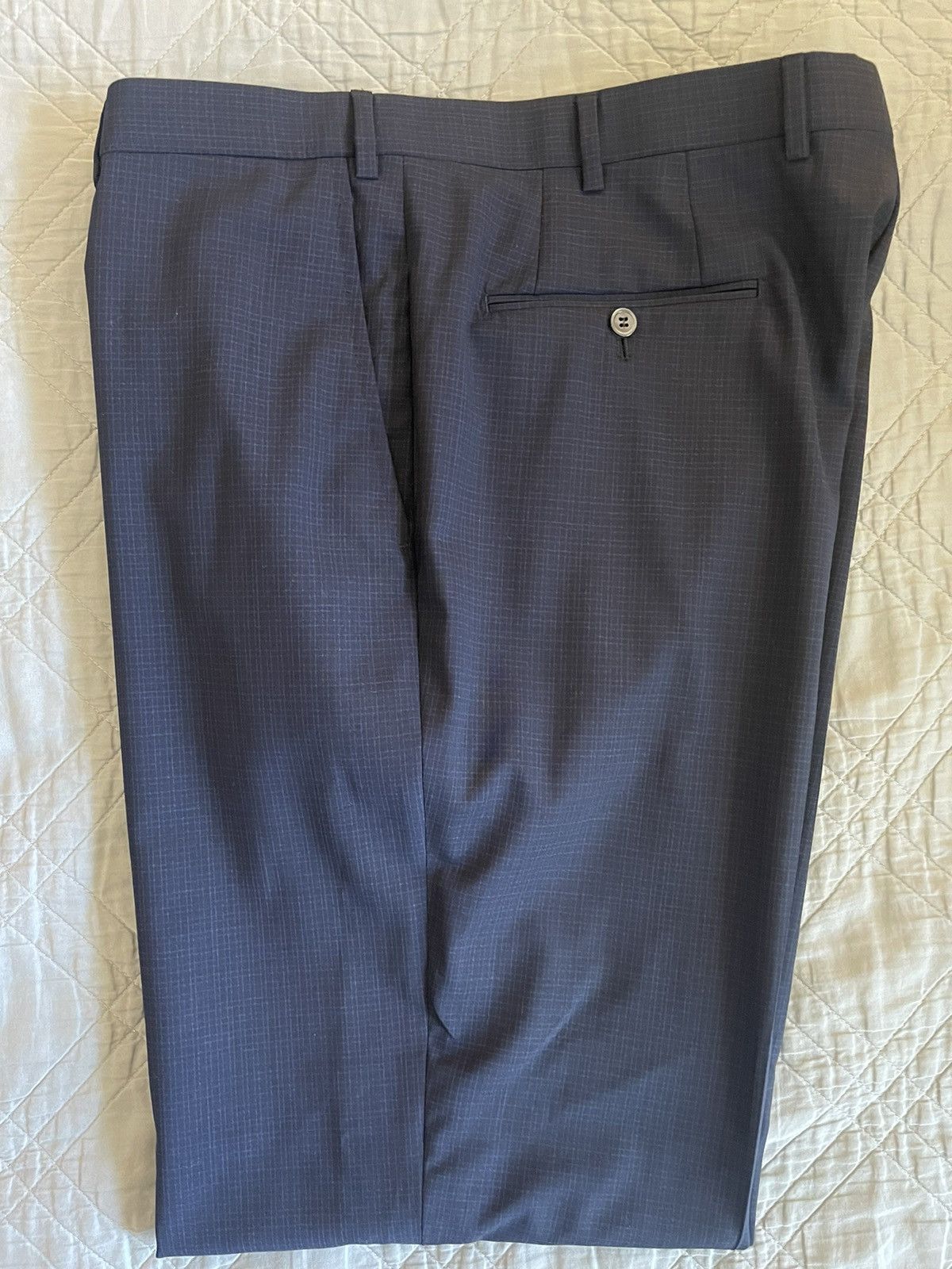 Isaia Tropical Weight Wool Suit Size 46L - 14 Thumbnail