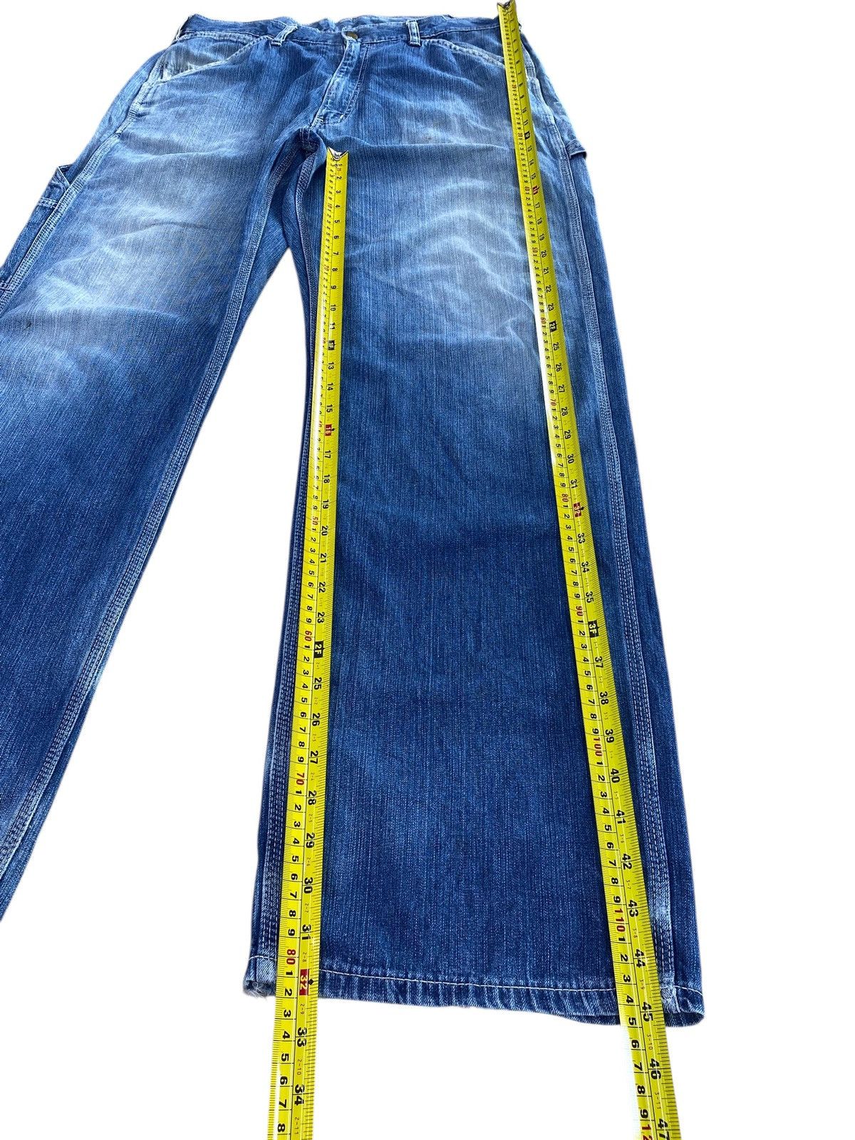 Edwin Edwin Vintage Light Wash Denim Carpenter Jeans Size US 34 / EU 50 - 7 Thumbnail