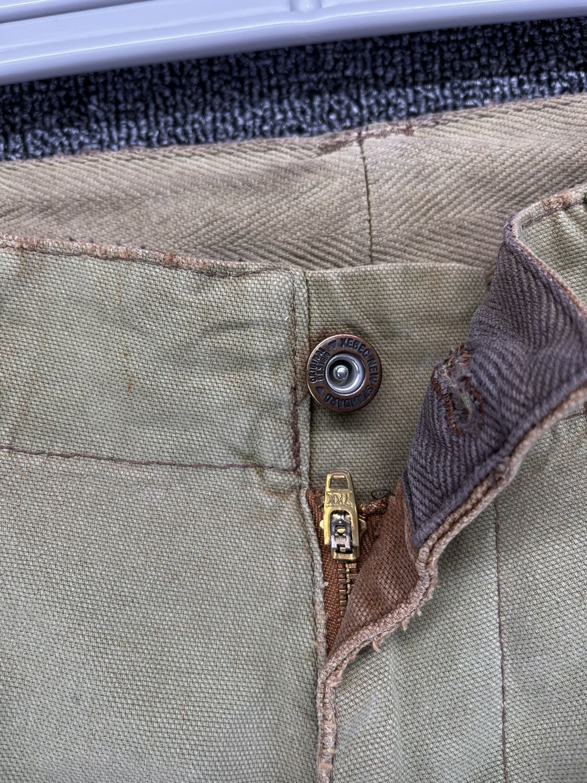 Japanese Brand Vintage Xebec Genba Rare Carhartt Style Cargo Tactical Pants Size US 32 / EU 48 - 10 Thumbnail
