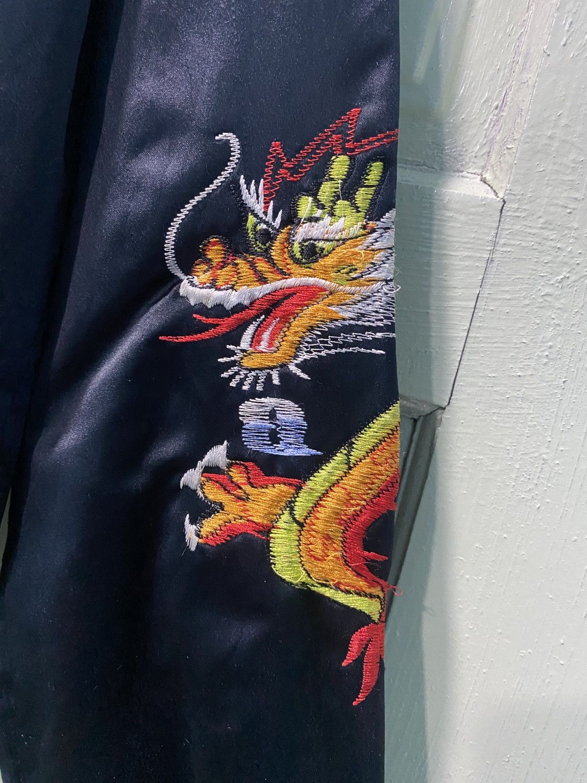 Japanese Brand Dragon Far East Tour Okinawa Japan Sukajan Satin Jacket Size US M / EU 48-50 / 2 - 9 Thumbnail