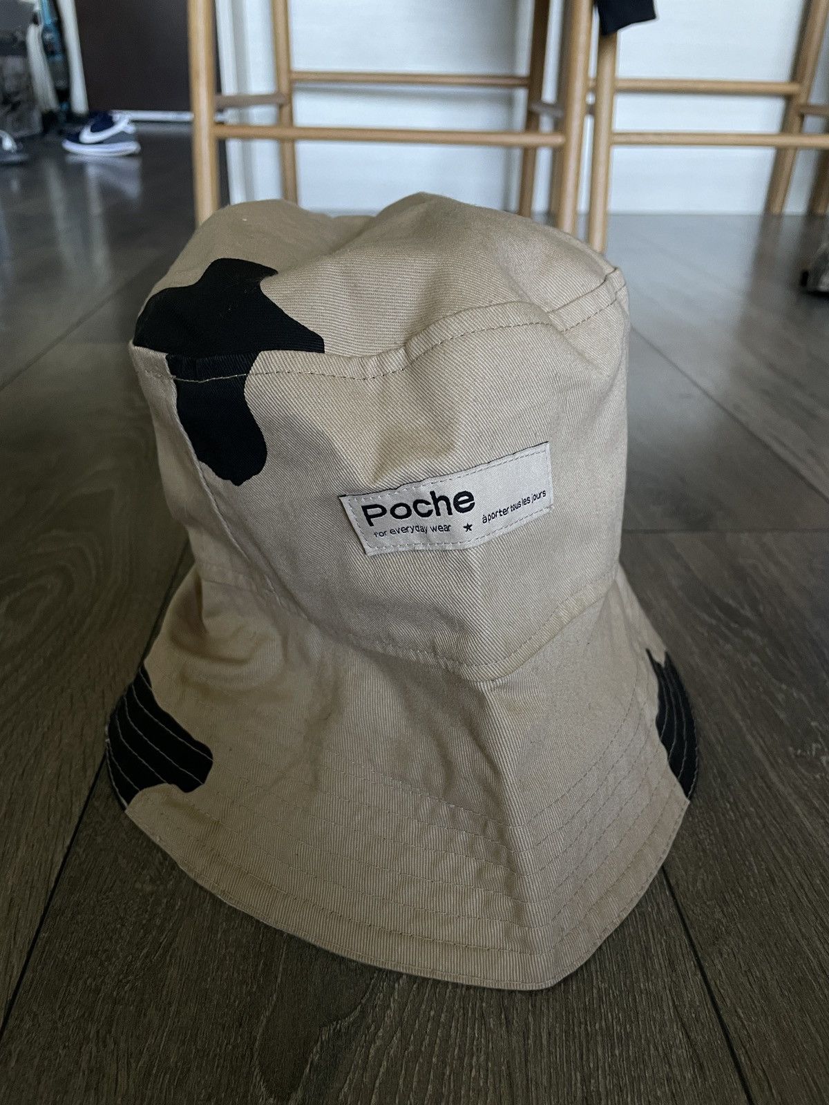 Poche Studio Reversible cow print bucket hat - Poche Studio Size ONE SIZE - 3 Thumbnail