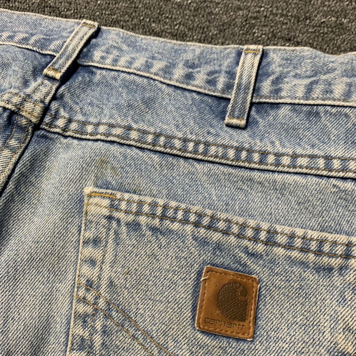 Carhartt Crazy Trashed Vintage Carhartt Jeans Pants Size US 34 / EU 50 - 11 Thumbnail