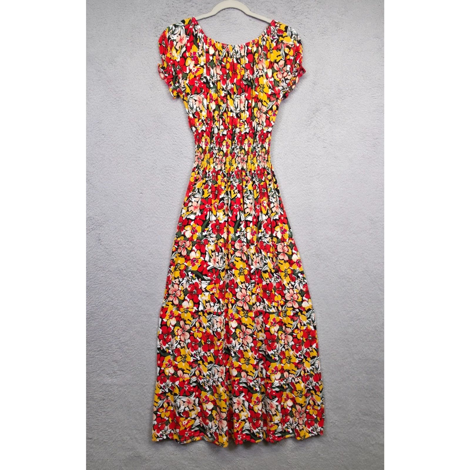 astr the label floral maxi dress ASTR the Label | Primrose Floral Strappy Back Maxi Dress in Plus Size - Pink Aqua Floral