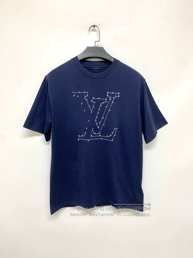 Louis Vuitton Louis Vuitton Lianliankan embroidered short sleeves Size US XL / EU 56 / 4 - 1 Thumbnail
