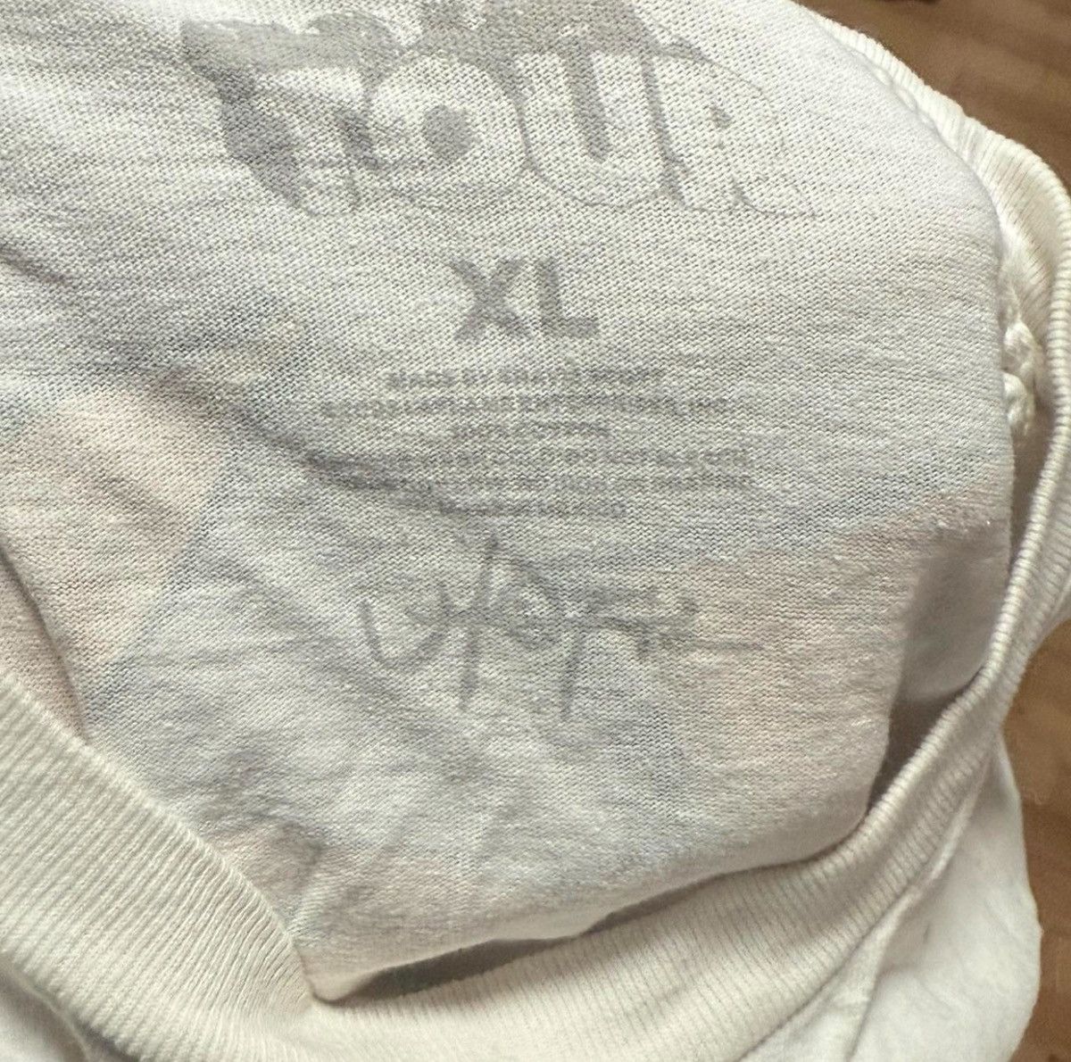 Travis Scott Travis Scott Concert T shirt from Sofi Concert 2023 Size US XL / EU 56 / 4 - 3 Thumbnail
