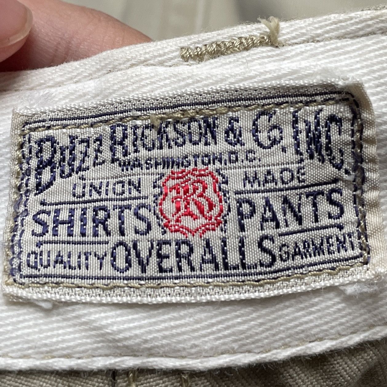 Buzz Rickson's Vintage Japanese Brand Buzz Rickson Patchwork Pants 1990s Size US 27 - 9 Thumbnail
