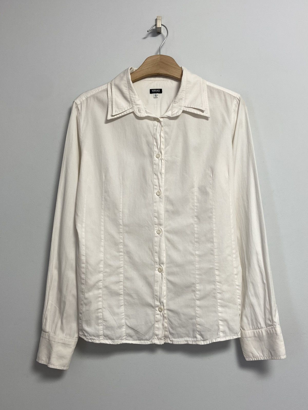 Versace Versace Button Up luxury Size L / US 10 / IT 46 - 1 Thumbnail