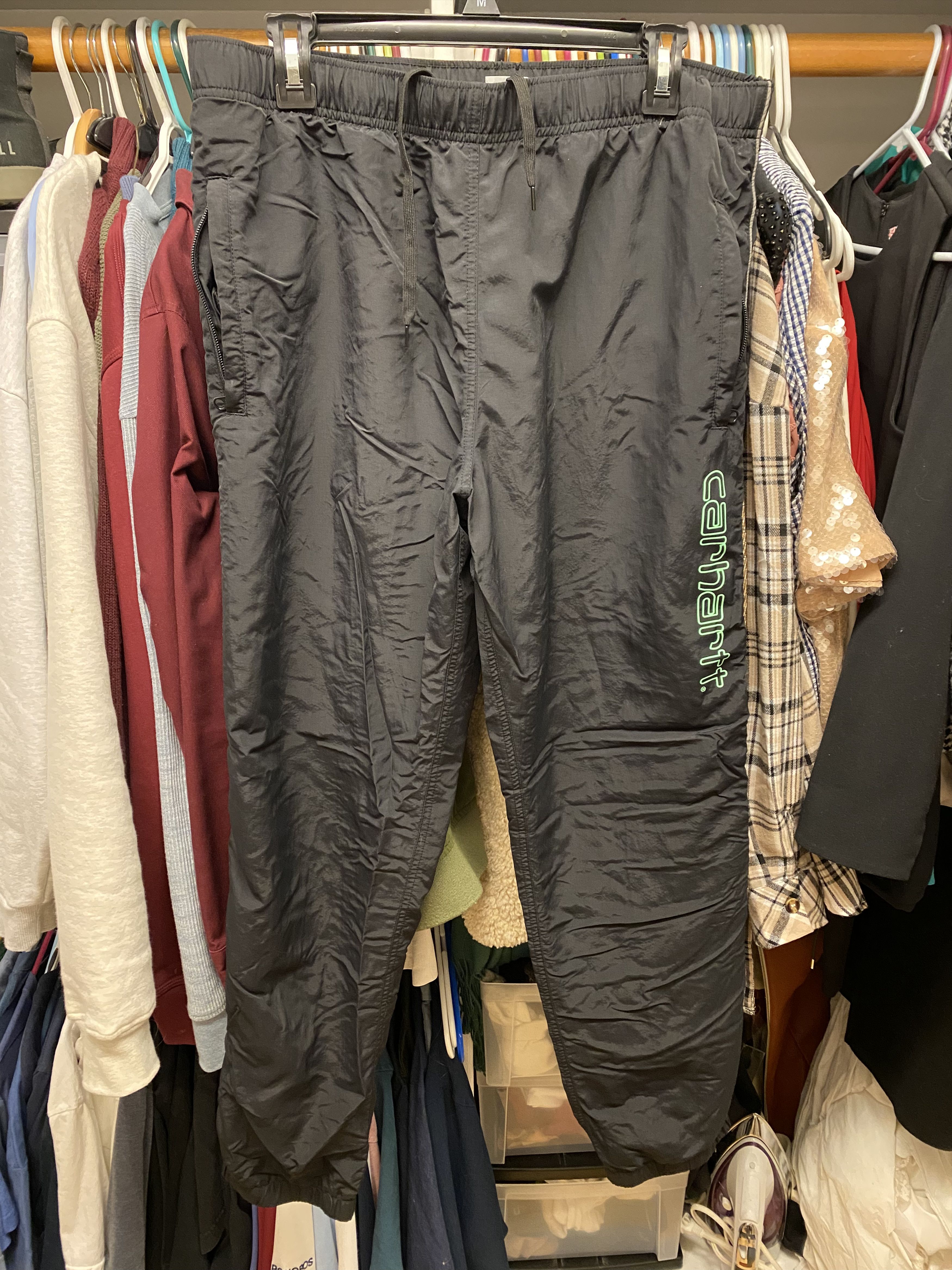 Carhartt Wip Team Script Pant Size US 34 / EU 50 - 1 Thumbnail