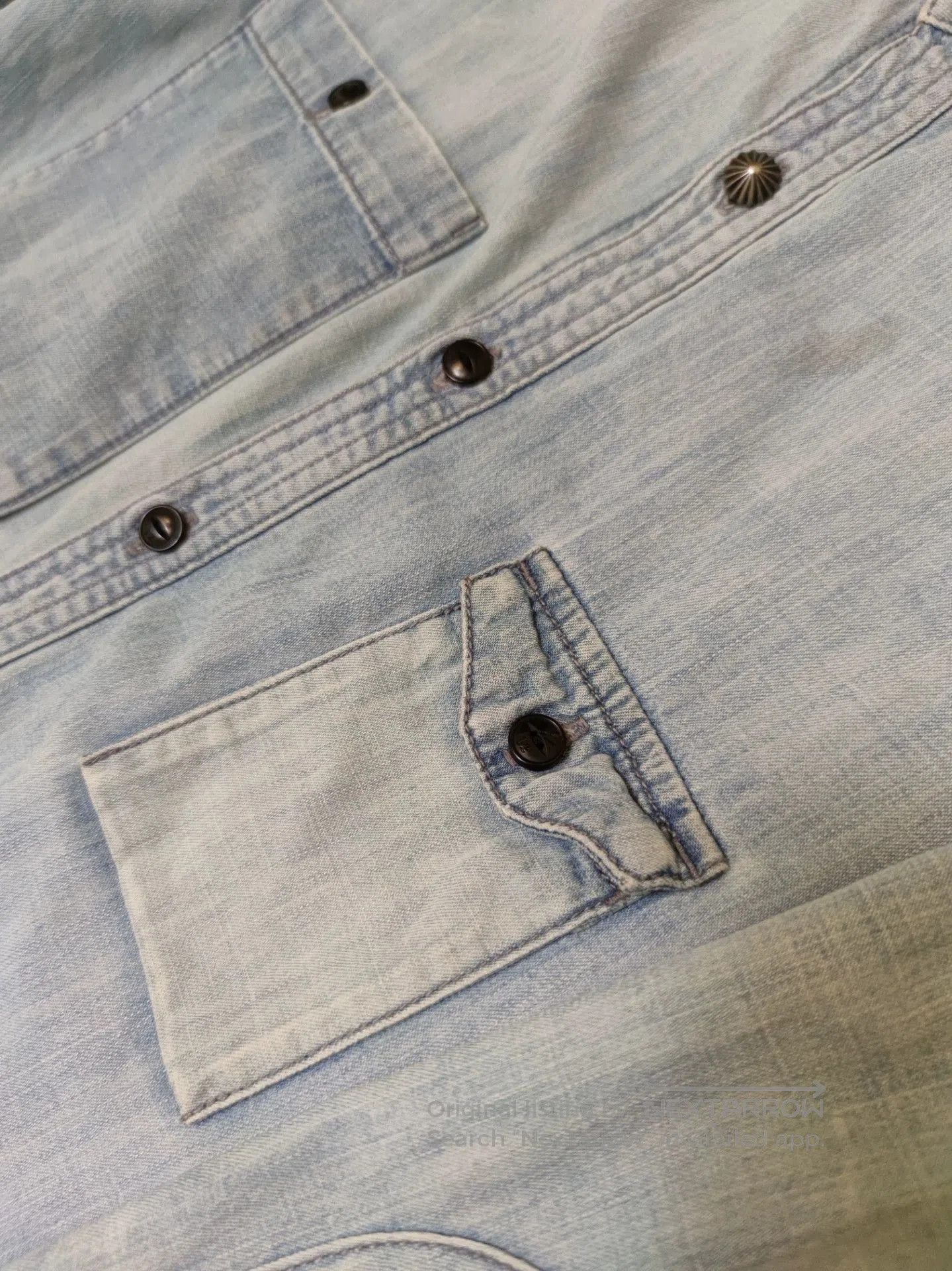 Neighborhood Neighborhood Vintage Denim Shirt for Men. Size US M / EU 48-50 / 2 - 5 Thumbnail