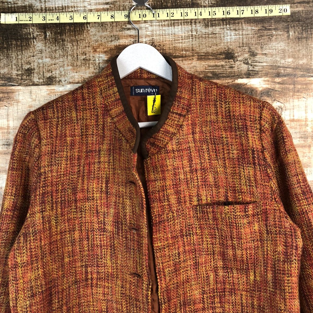 Homespun Knitwear × Japanese Brand × Vintage Sun Reve made in japan vintage Cardigan Knitwear #A2354 Size US L / EU 52-54 / 3 - 4 Thumbnail