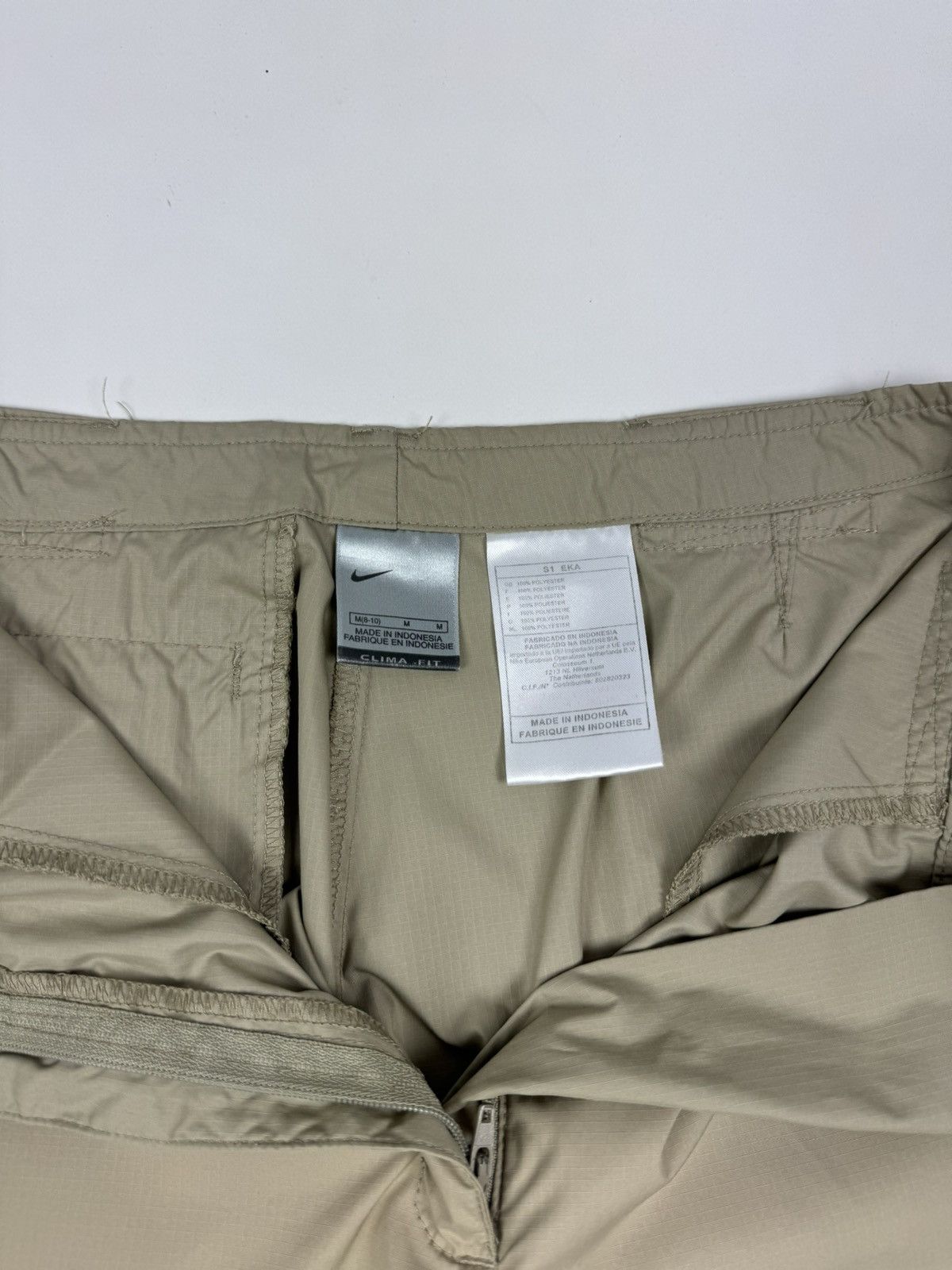 Nike 2000s Vintage Nike ClimaFit Transformer Pants 2 in 1 WOMEN Size 30" / US 8 / IT 44 - 8 Thumbnail