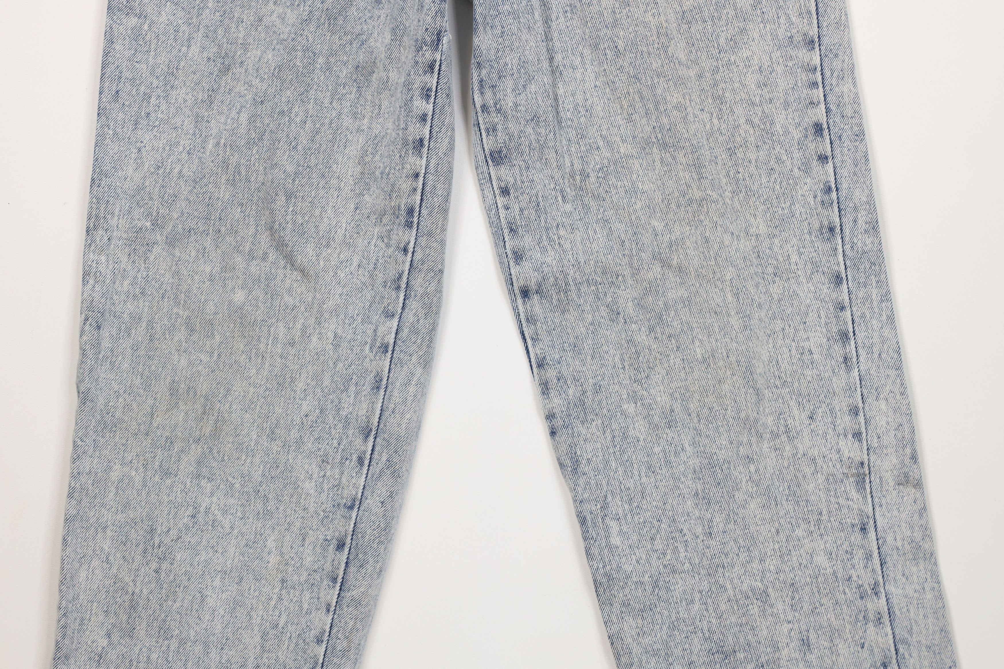 Vintage Vintage 90s Streetwear Acid Wash Straight Leg Denim Jeans Size 26" / US 2 / IT 38 - 3 Thumbnail