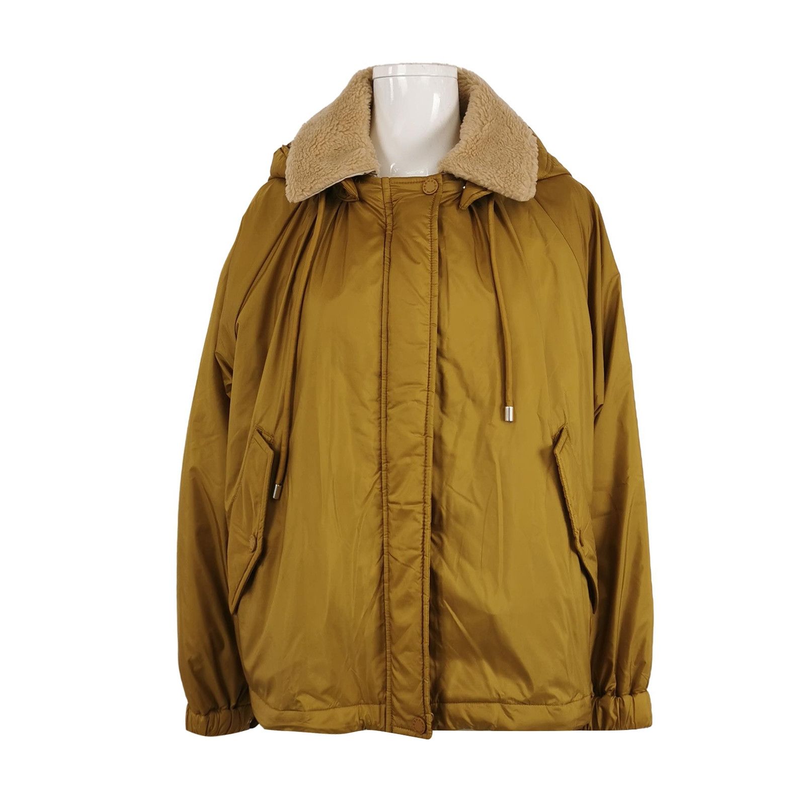 Weekend Max Mara Weekend Max Mara Reversible Hooded Cotton Coat S/US6 Size S / US 4 / IT 40 - 1 Thumbnail