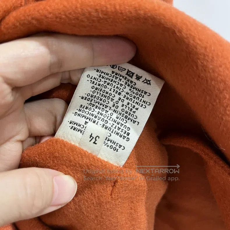 Hermes Hermes Cashmere Woolen Coat Size XXS / US 00 / IT 34 - 3 Thumbnail