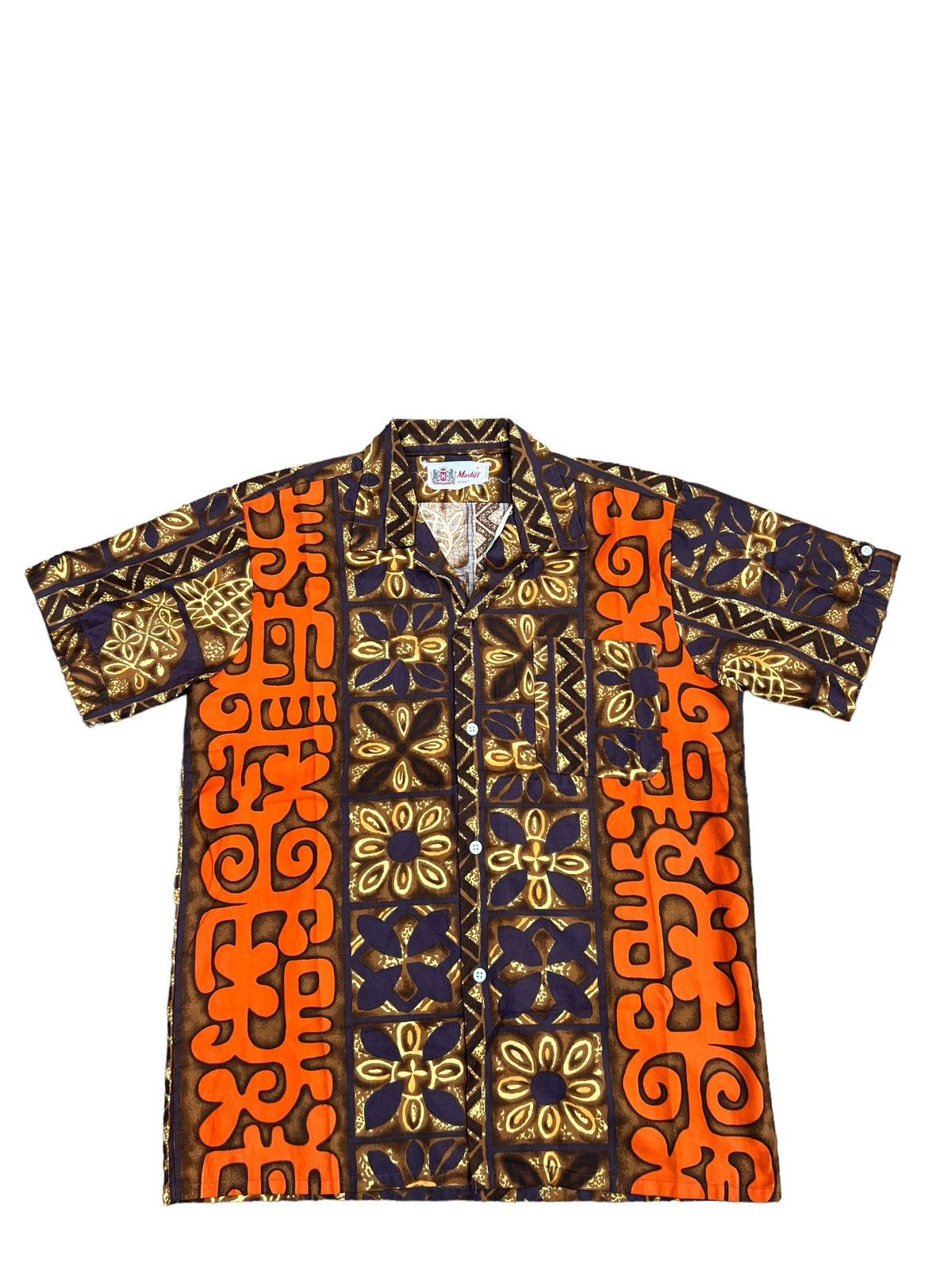 Vintage Vintage 60s 70s Mastiff Hawaiian Psychedelic Shirt Size US M / EU 48-50 / 2 - 1 Thumbnail