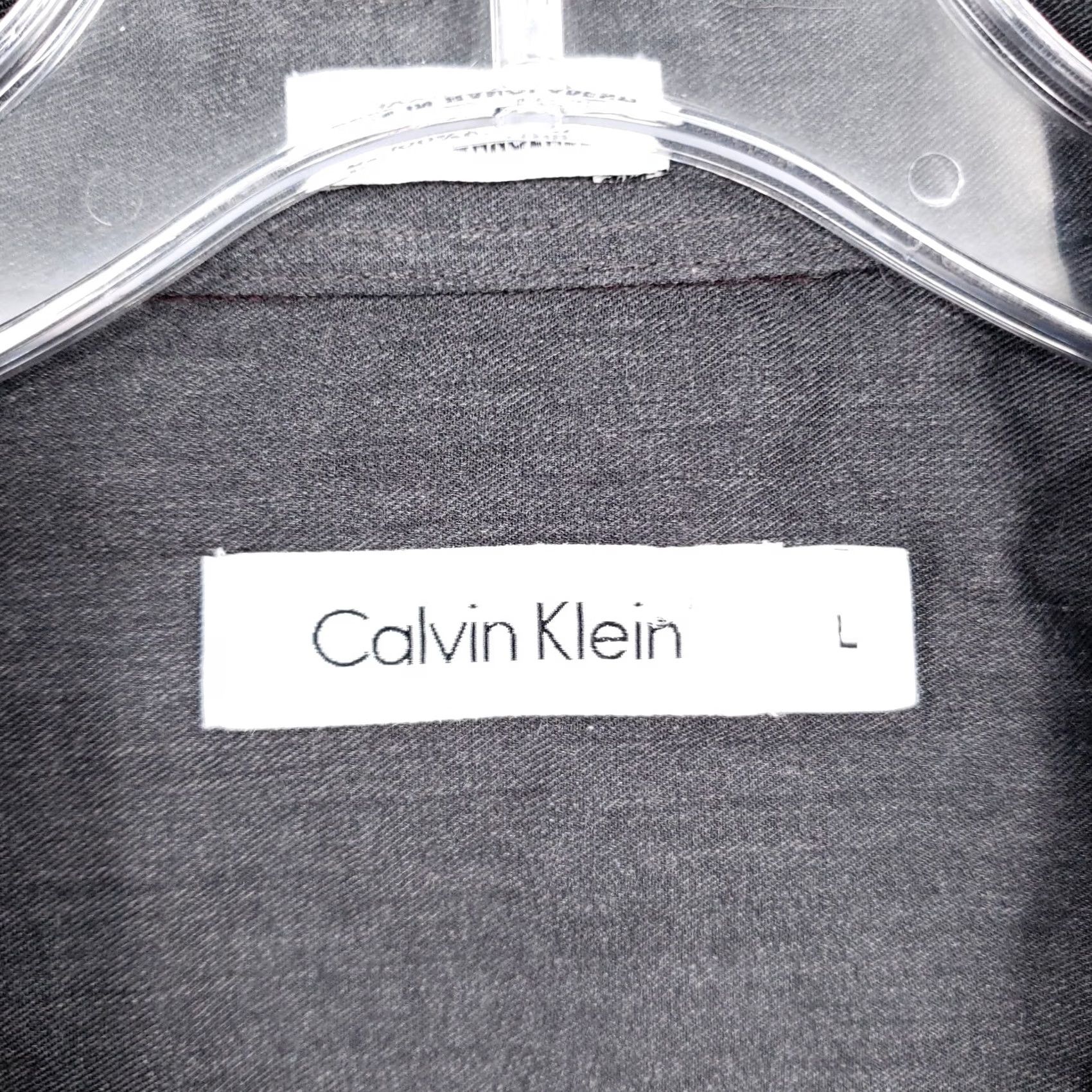 Calvin Klein Calvin Klein Shirt Mens L Large Casual Button-Up Red Pocket Long Sleeves Cotton Size US L / EU 52-54 / 3 - 3 Thumbnail