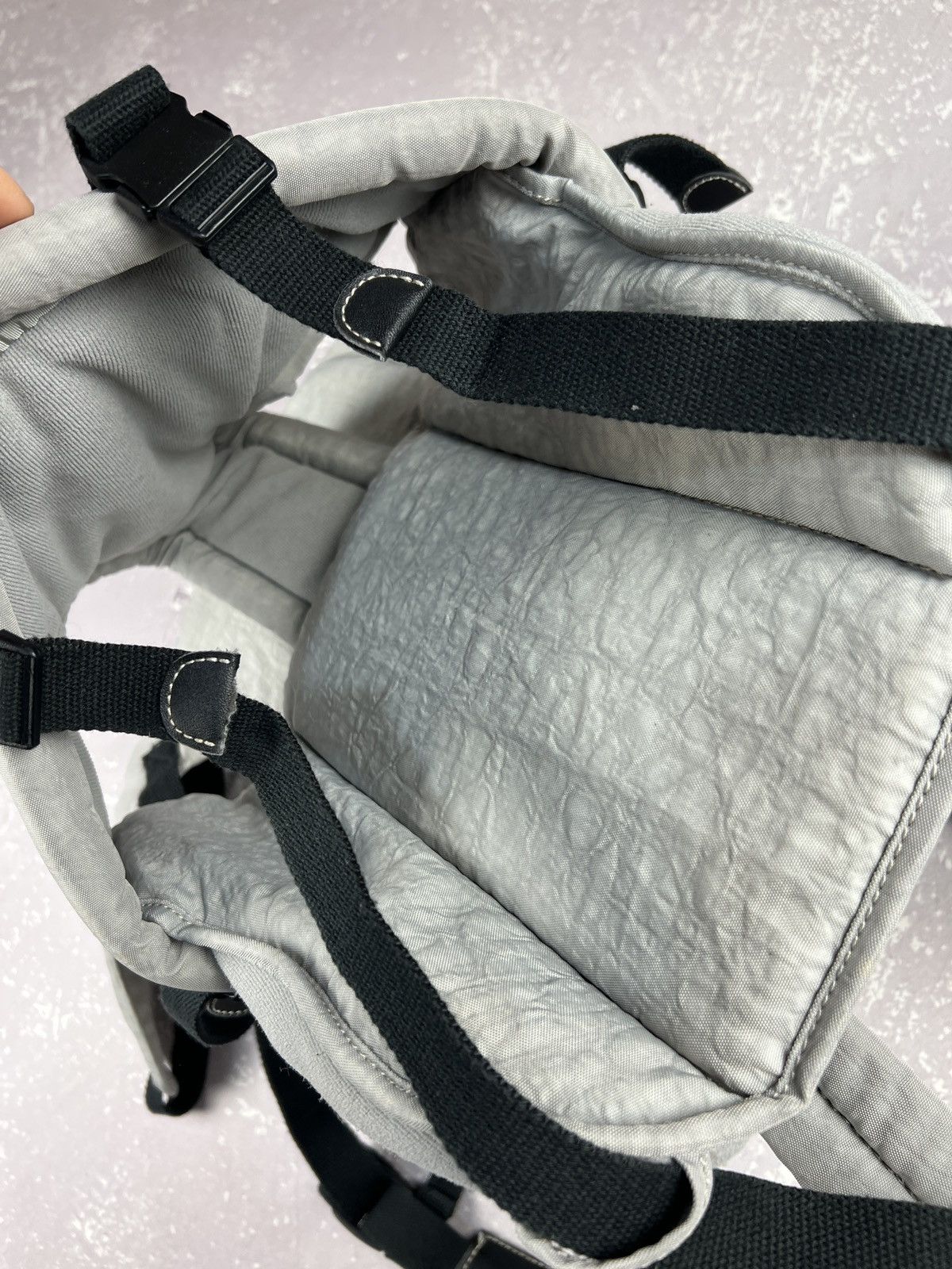 Vintage Vintage Kipling Baby Carrier Sling Backpack Bag Grey Size ONE SIZE - 5 Thumbnail